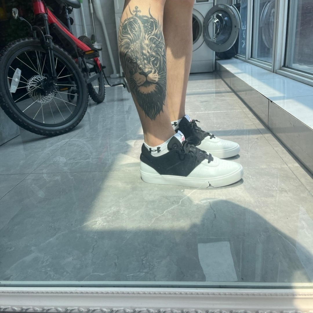 Jordan Series ES Black White 착용 스타일