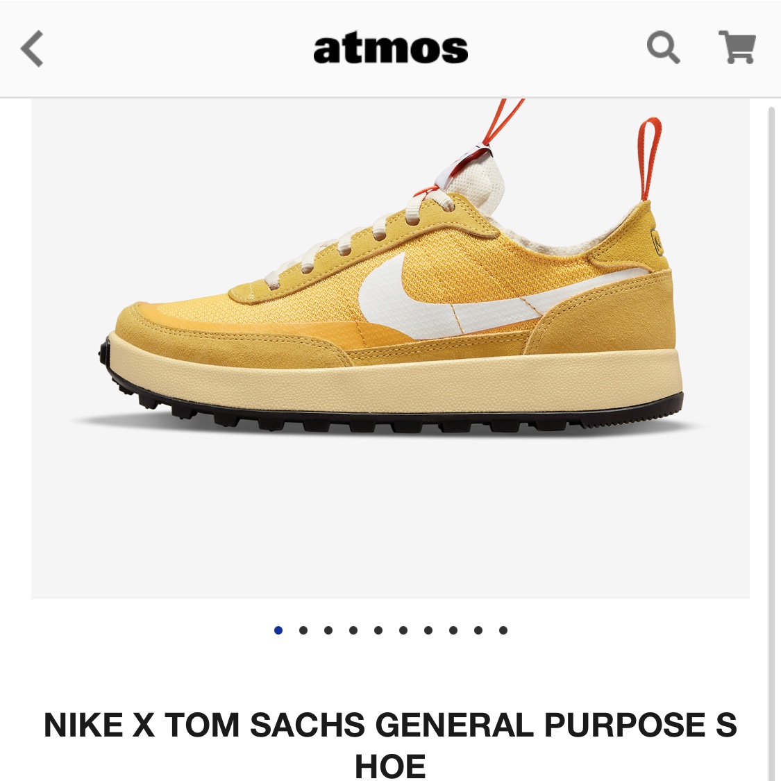 Nike x Tom Sachs General Purpose Shoe Archive 착용 스타일 - 2