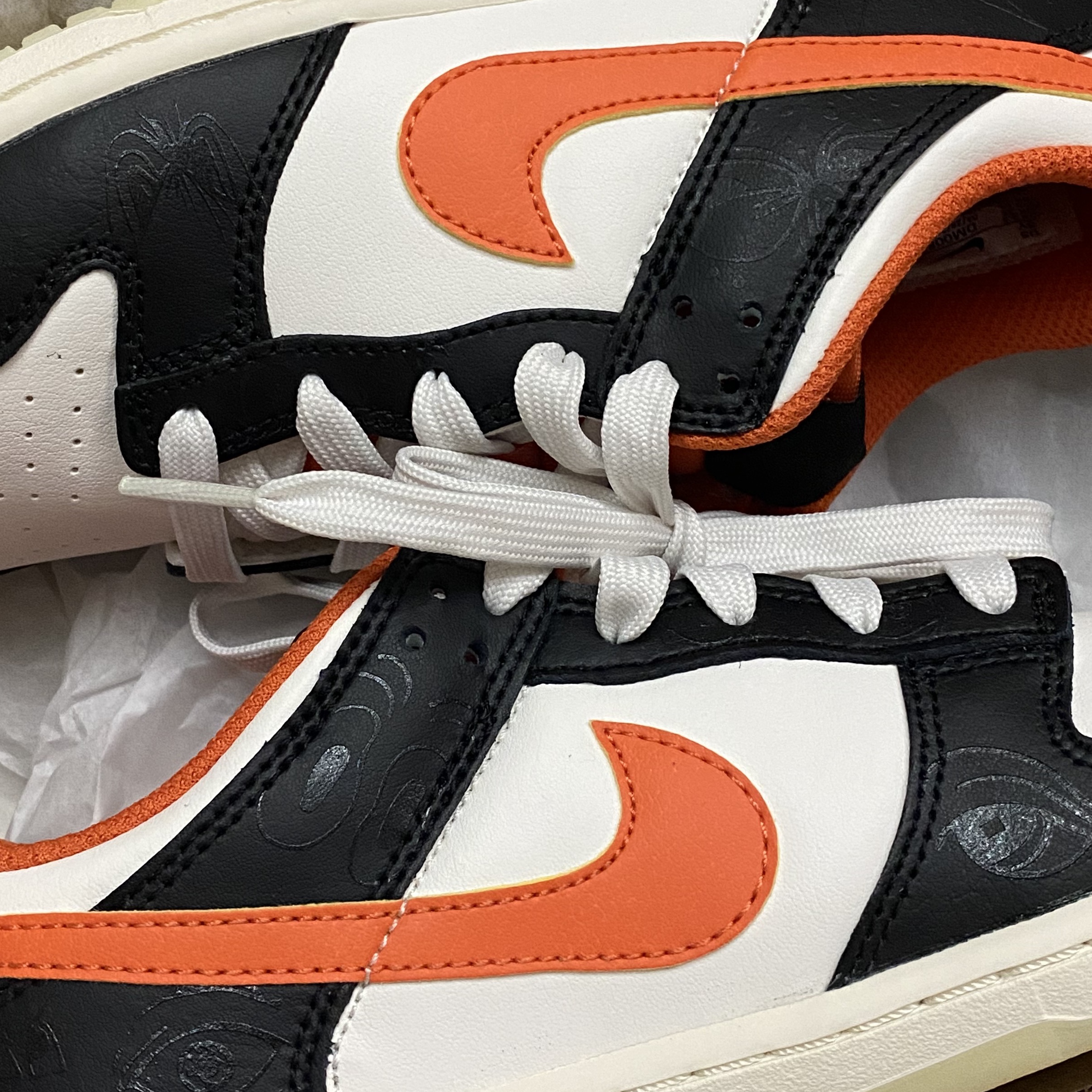 (PS) Nike Dunk Low PRM Halloween 착용 스타일