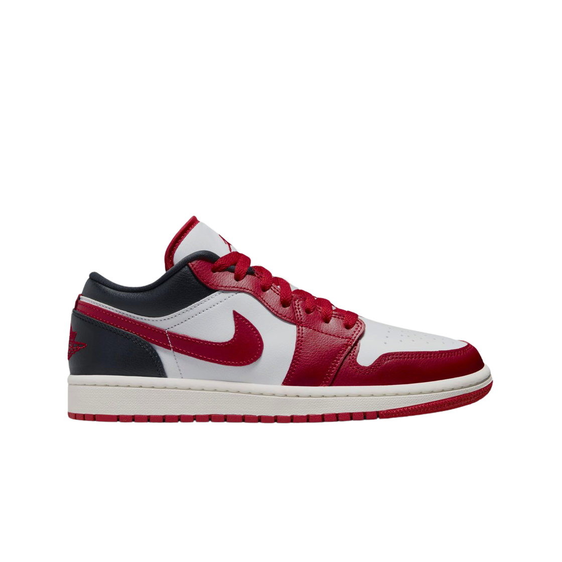 (W) 조던 1 로우 화이트 짐레드((W) Jordan 1 Low White Gym Red)