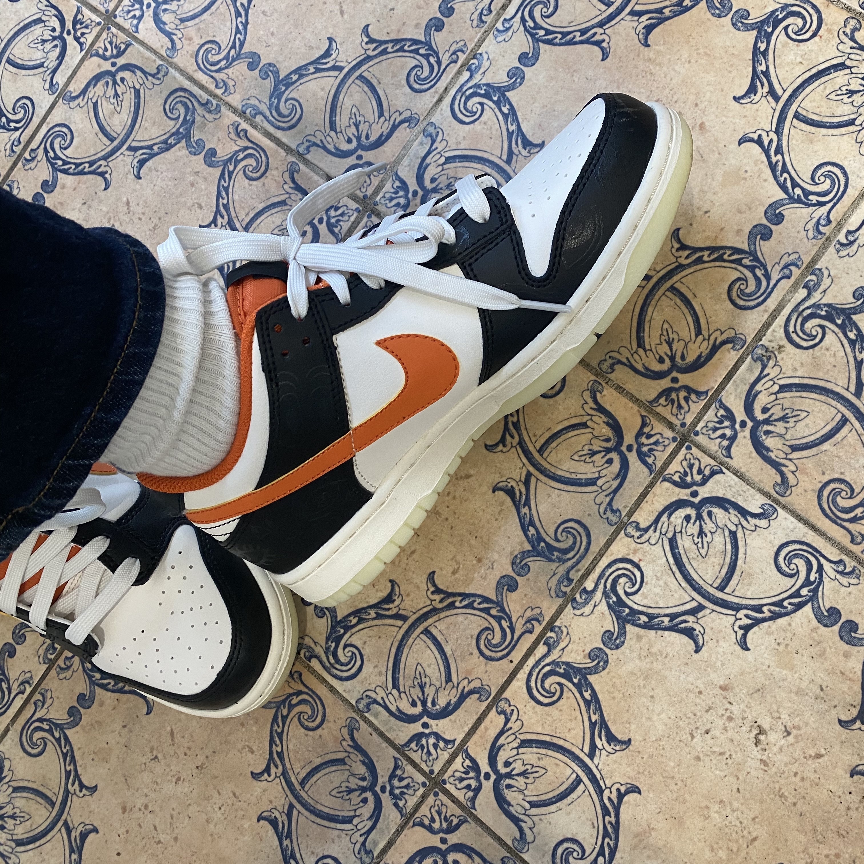 (GS) Nike Dunk Low PRM Halloween 착용 스타일 - 2