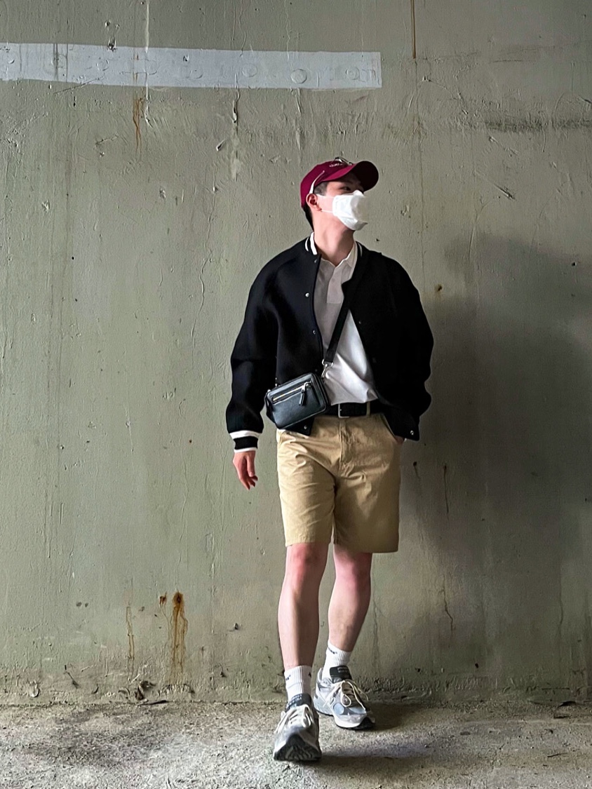 New Balance 993 Made in USA Grey - D Standard, Zara x Ader Error Wool Blend Bomber Black 착용 스타일