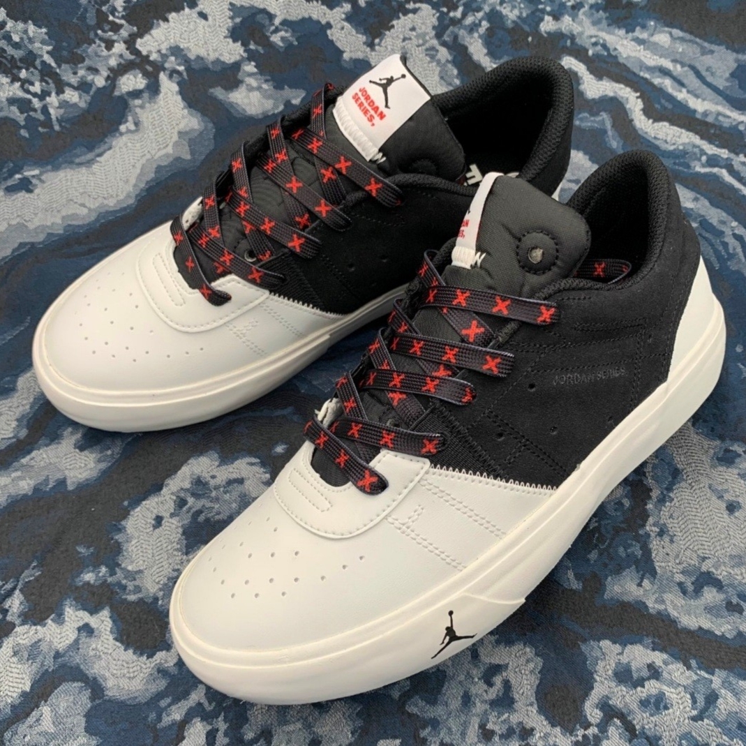 Jordan Series ES Black White 착용 스타일 - 1