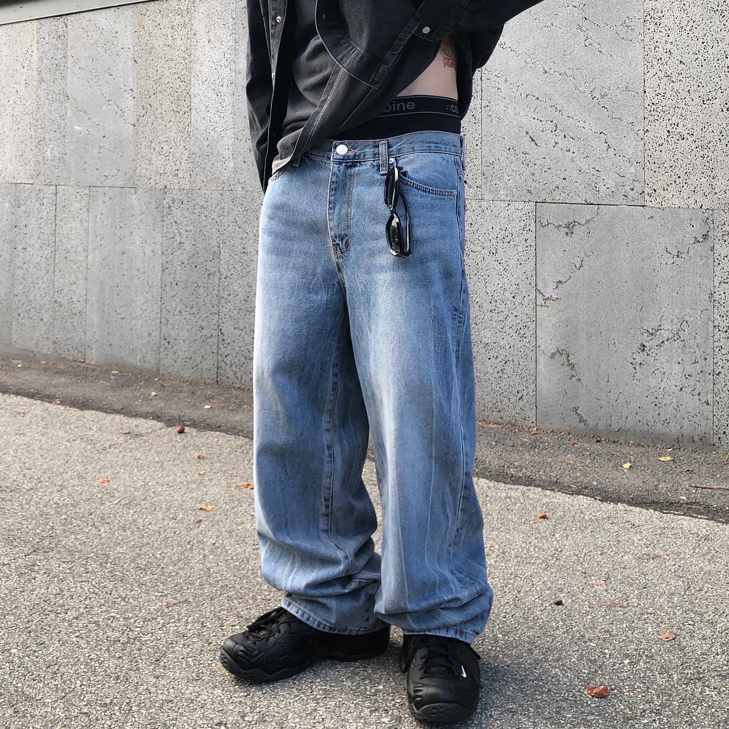 Balenciaga Gaffer Cap Black, Nike x Comme des Garcons Homme Plus Air Foamposite One Black 착용 스타일 - 5