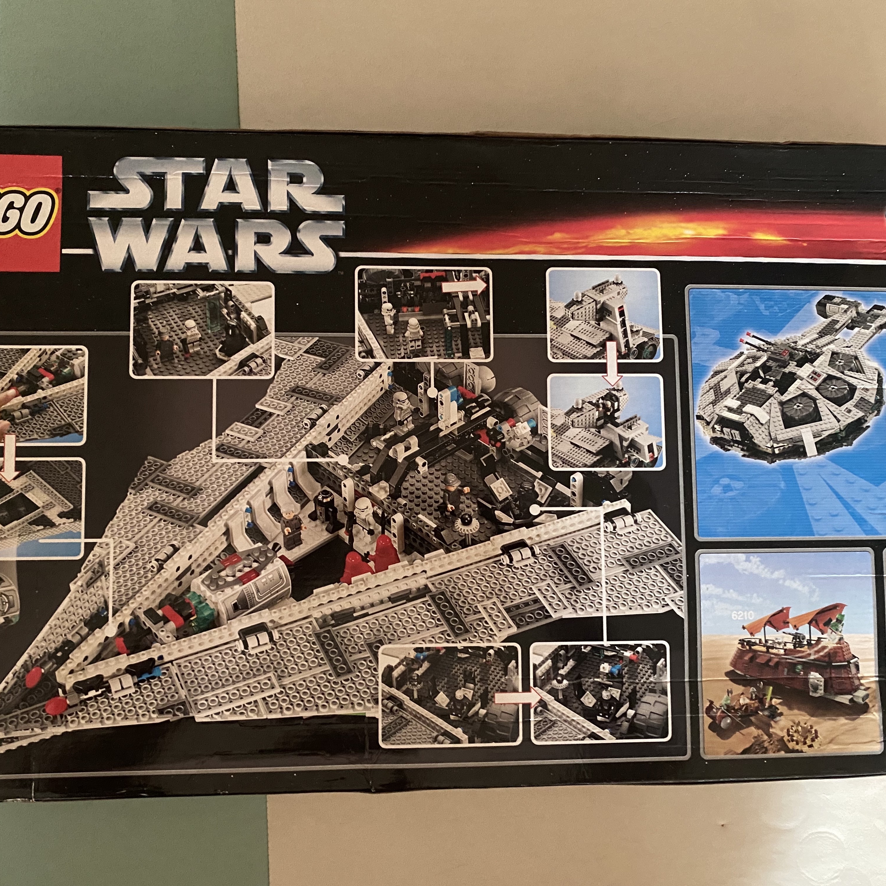 Lego Star Wars Imperial Star Destroyer 착용 스타일 - 2