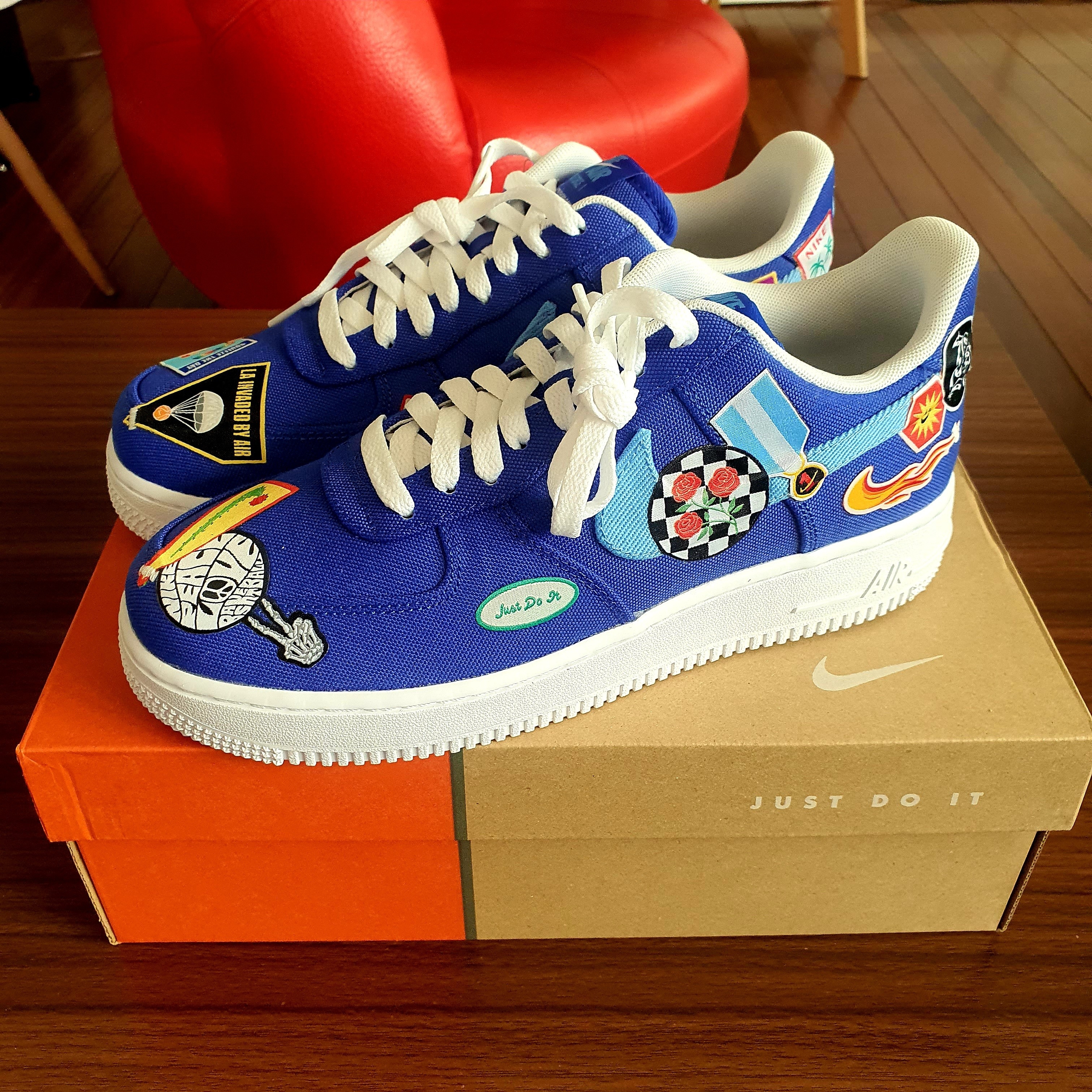 Nike Air Force 1 '07 PRM Patched Up 착용 스타일