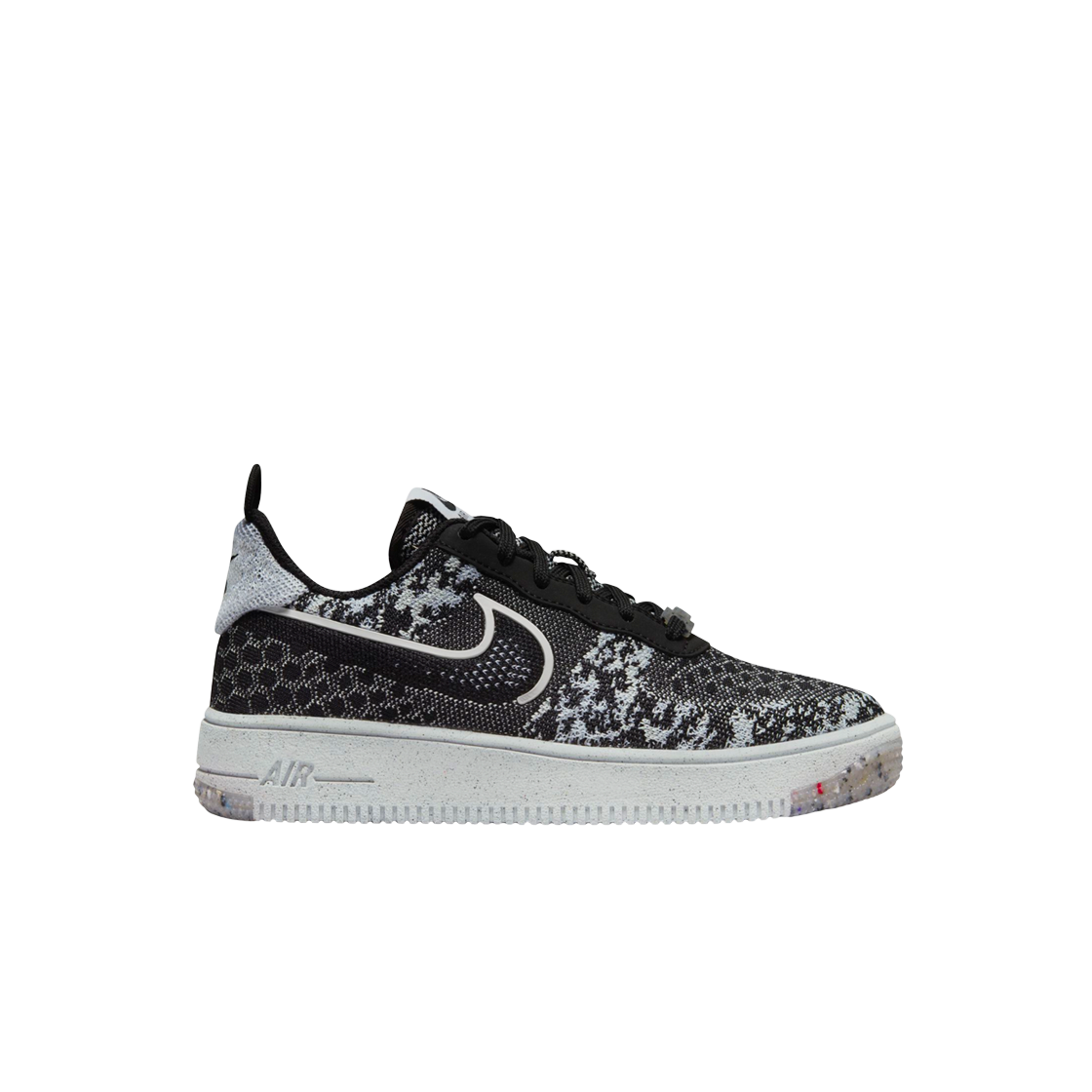 (GS) 나이키 에어포스 1 크레이터 플라이니트 넥스트 네이쳐 블랙 화이트((GS) Nike Air Force 1 Crater Flyknit Next Nature Black White) - 1