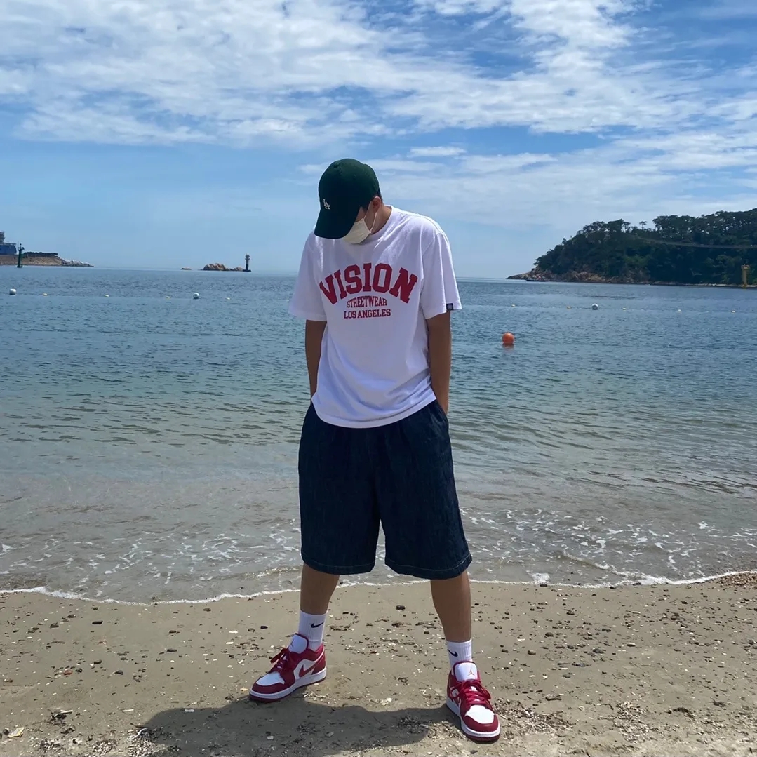 Jordan 1 Low Cardinal Red 착용 스타일
