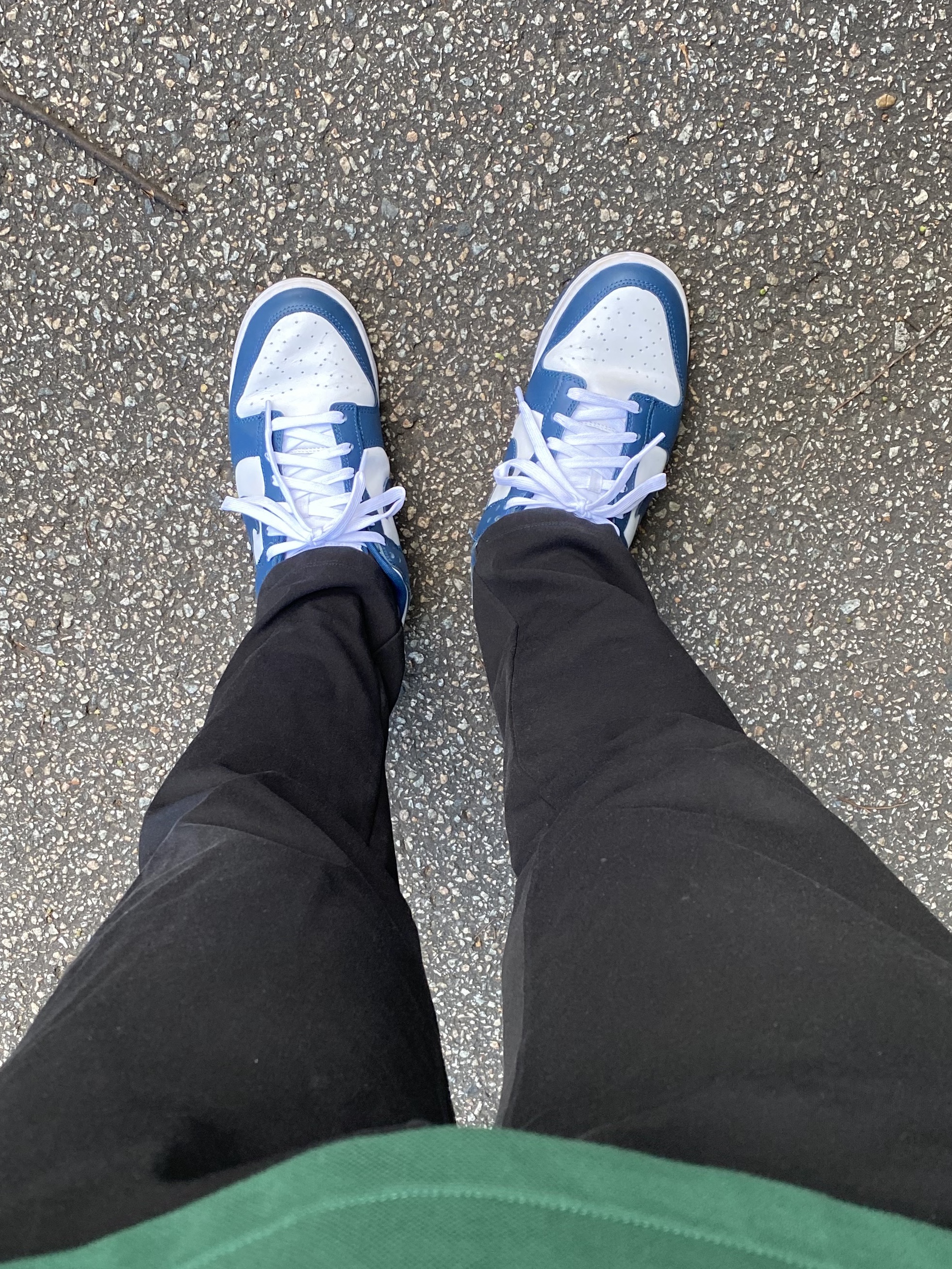 Nike Dunk Low Retro Valerian Blue 착용 스타일