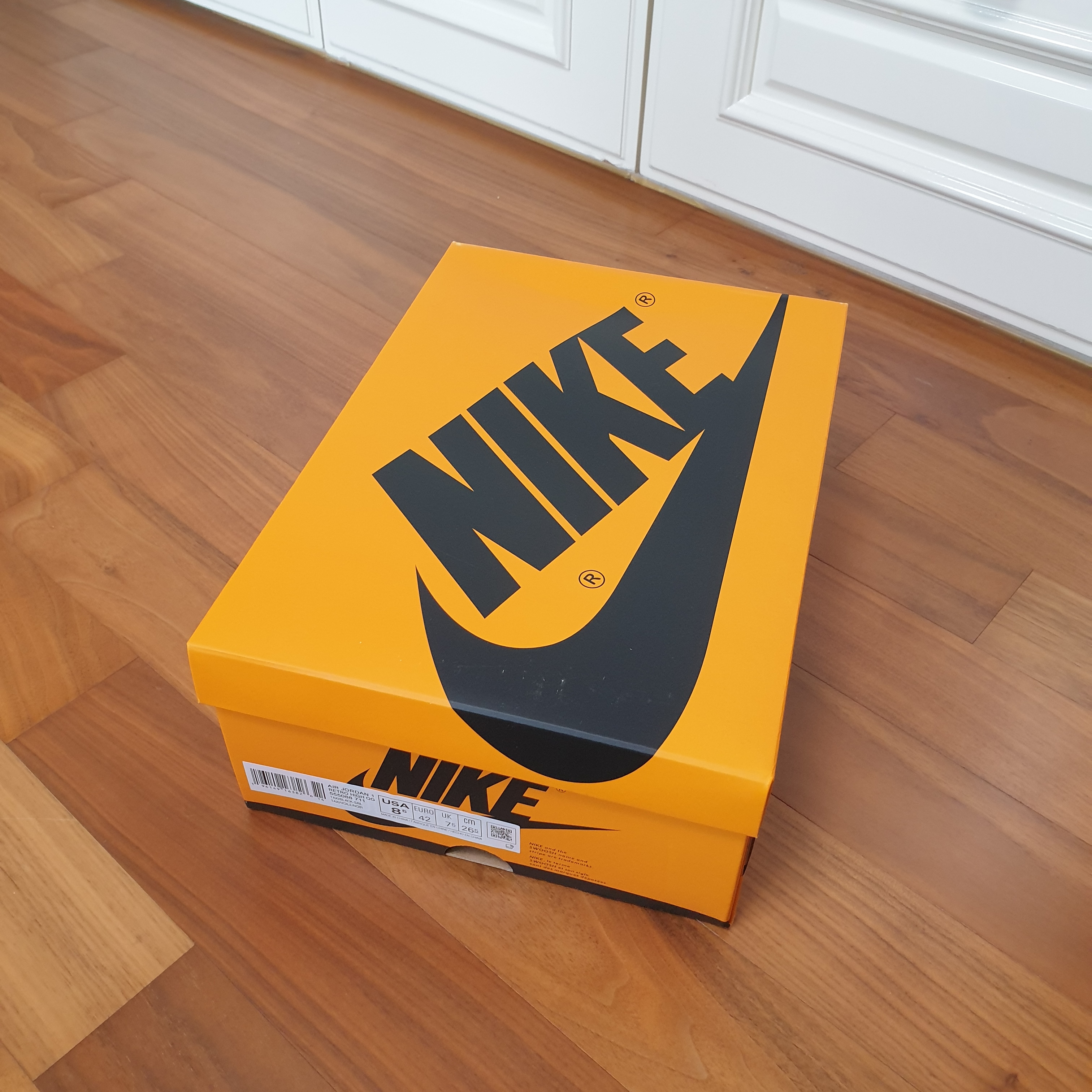 Jordan 1 Retro High OG Taxi 착용 스타일 - 1