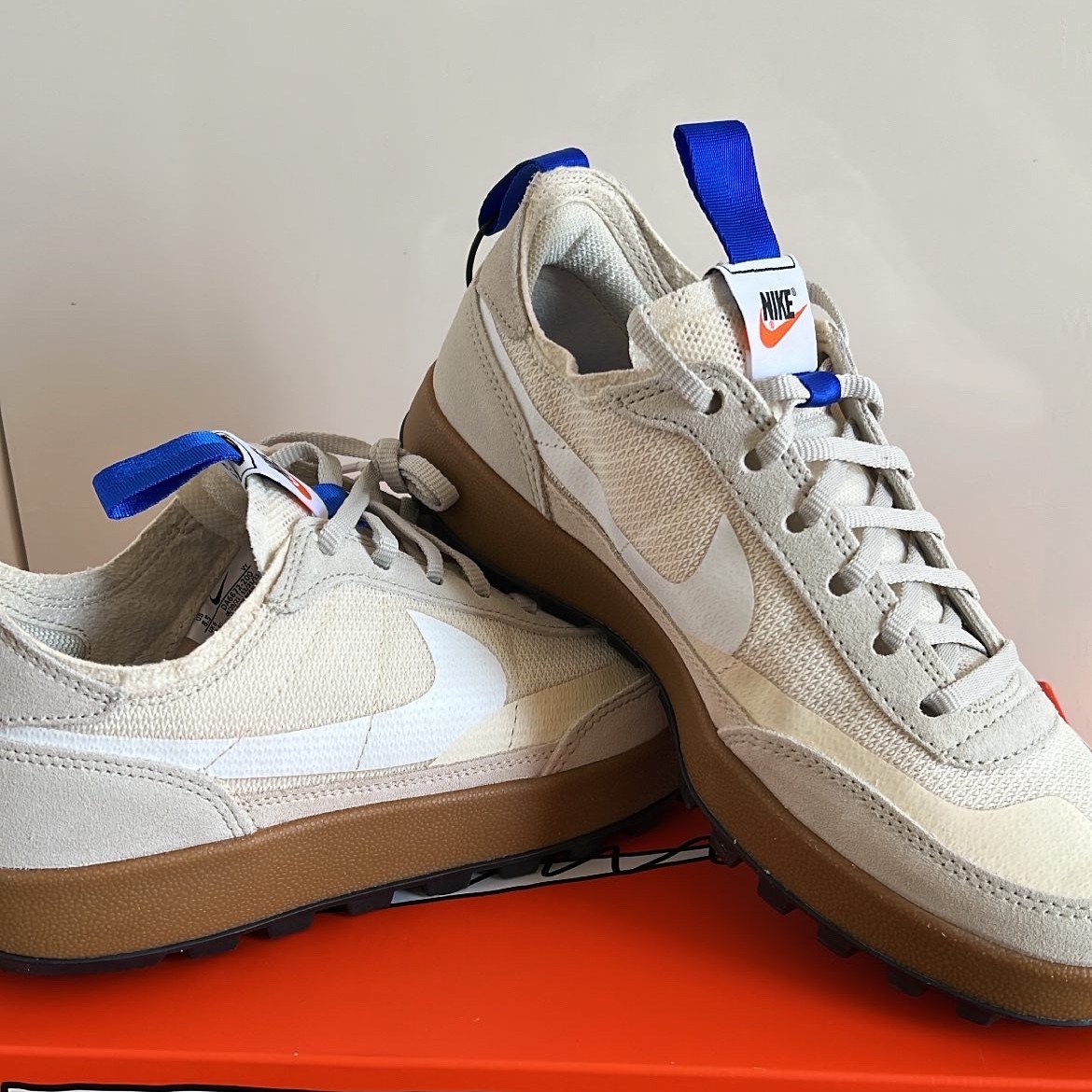 Nike x Tom Sachs General Purpose Shoe Light Cream 착용 스타일