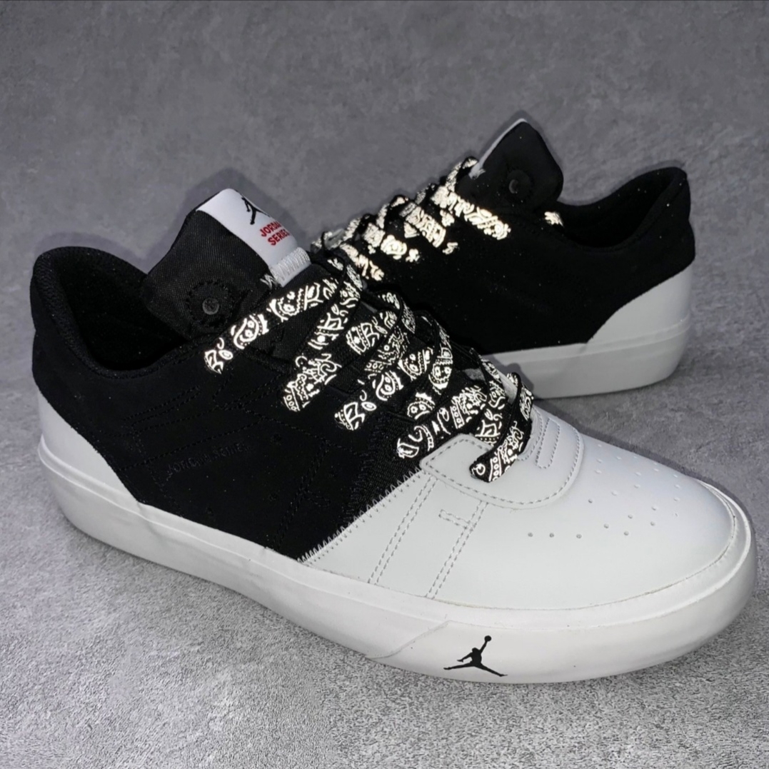 Jordan Series ES Black White 착용 스타일