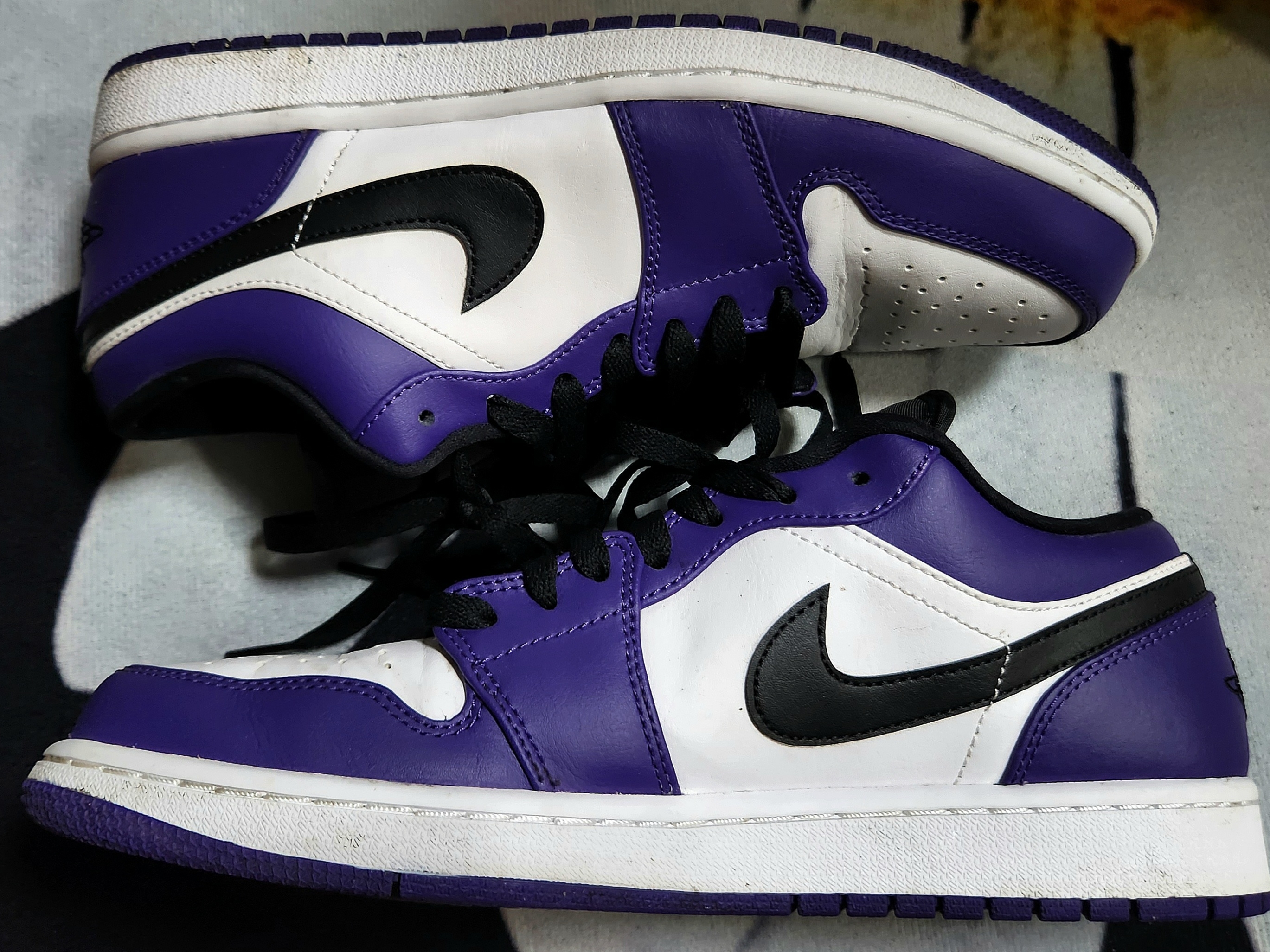 Jordan 1 Low Court Purple 2020 착용 스타일
