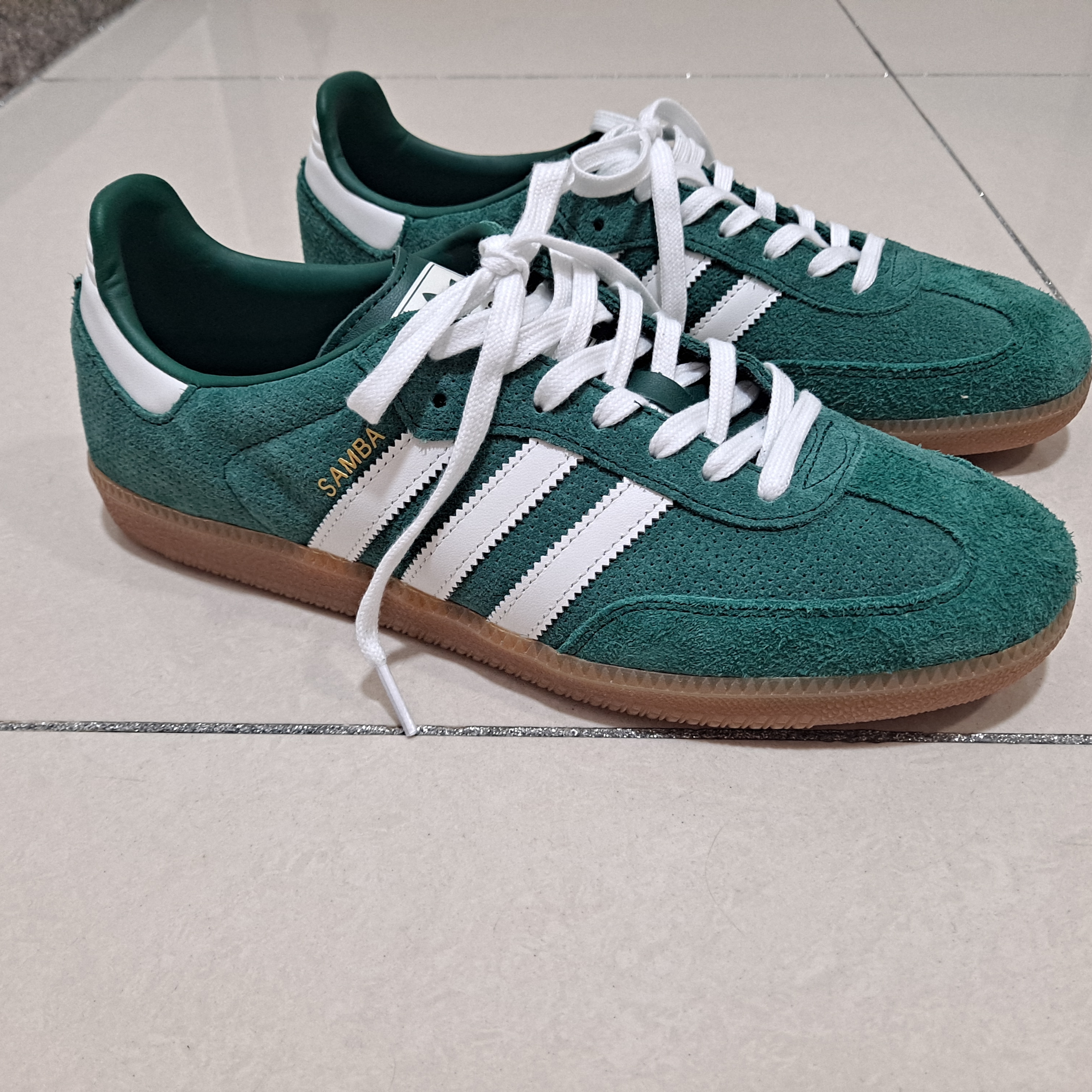 Adidas Samba OG Collegiate Green 착용 스타일 - 1