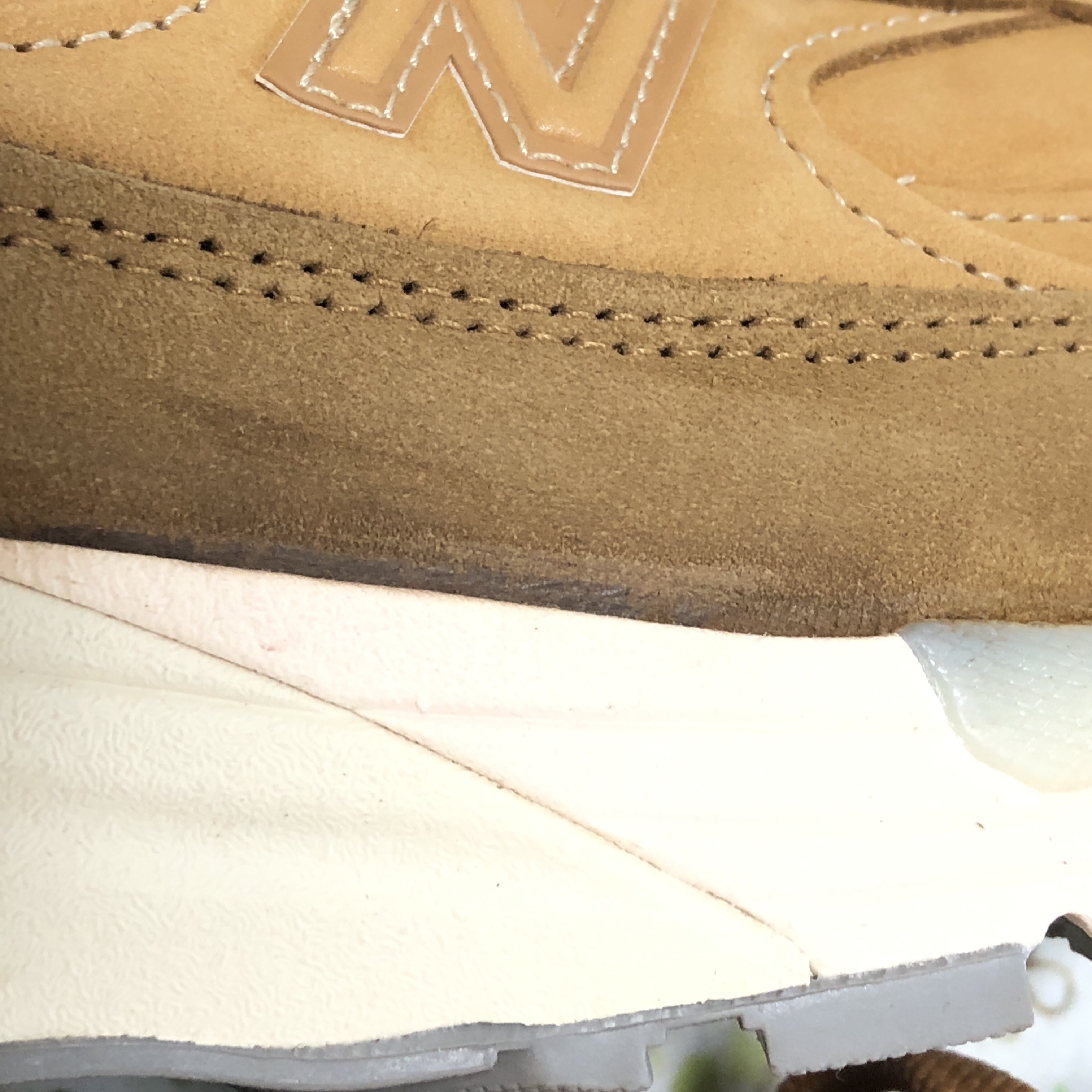 New Balance 992 Made in USA Brown 착용 스타일 - 3