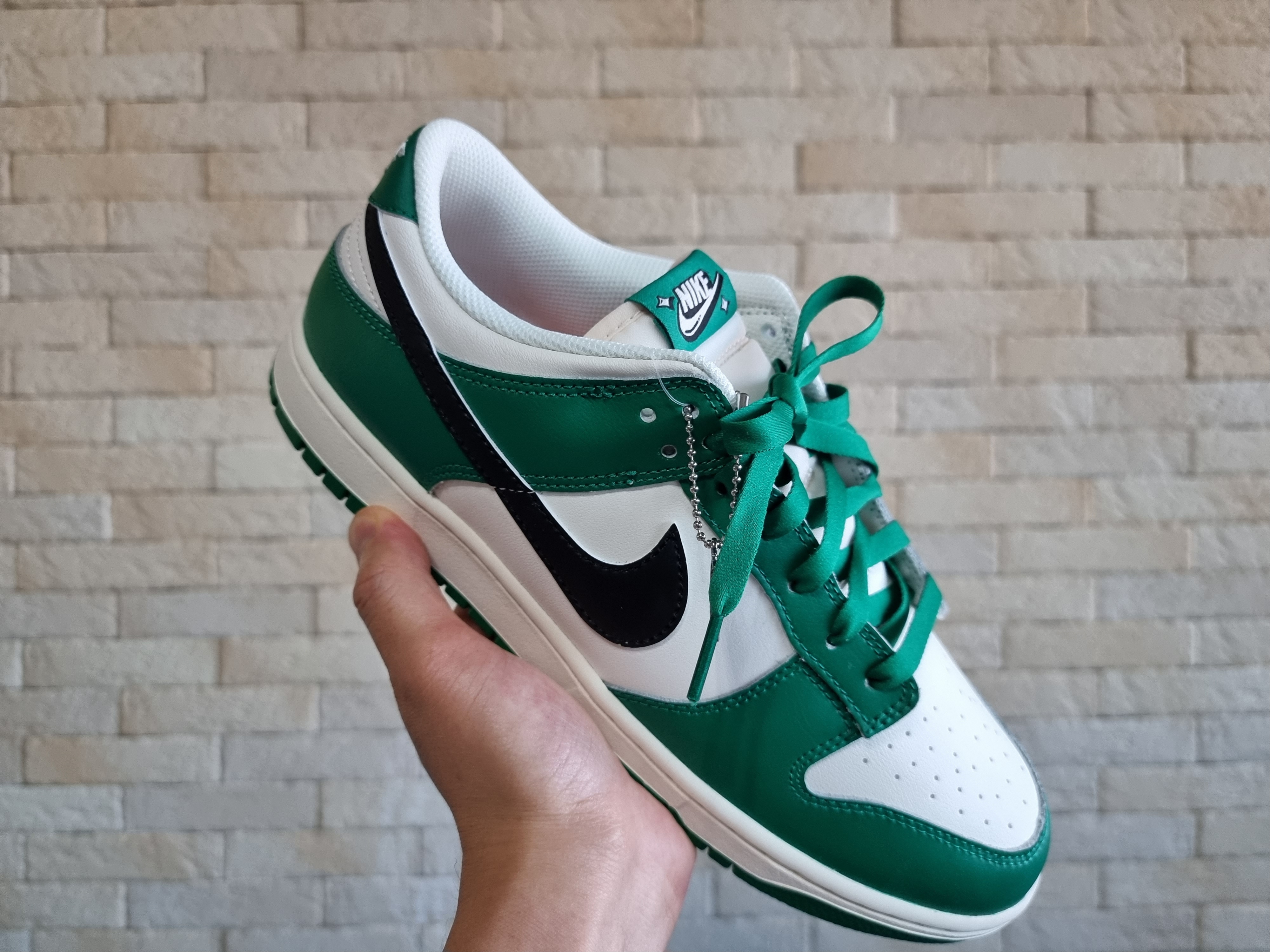 Nike Dunk Low Retro SE Jackpot Malachite 착용 스타일 - 4