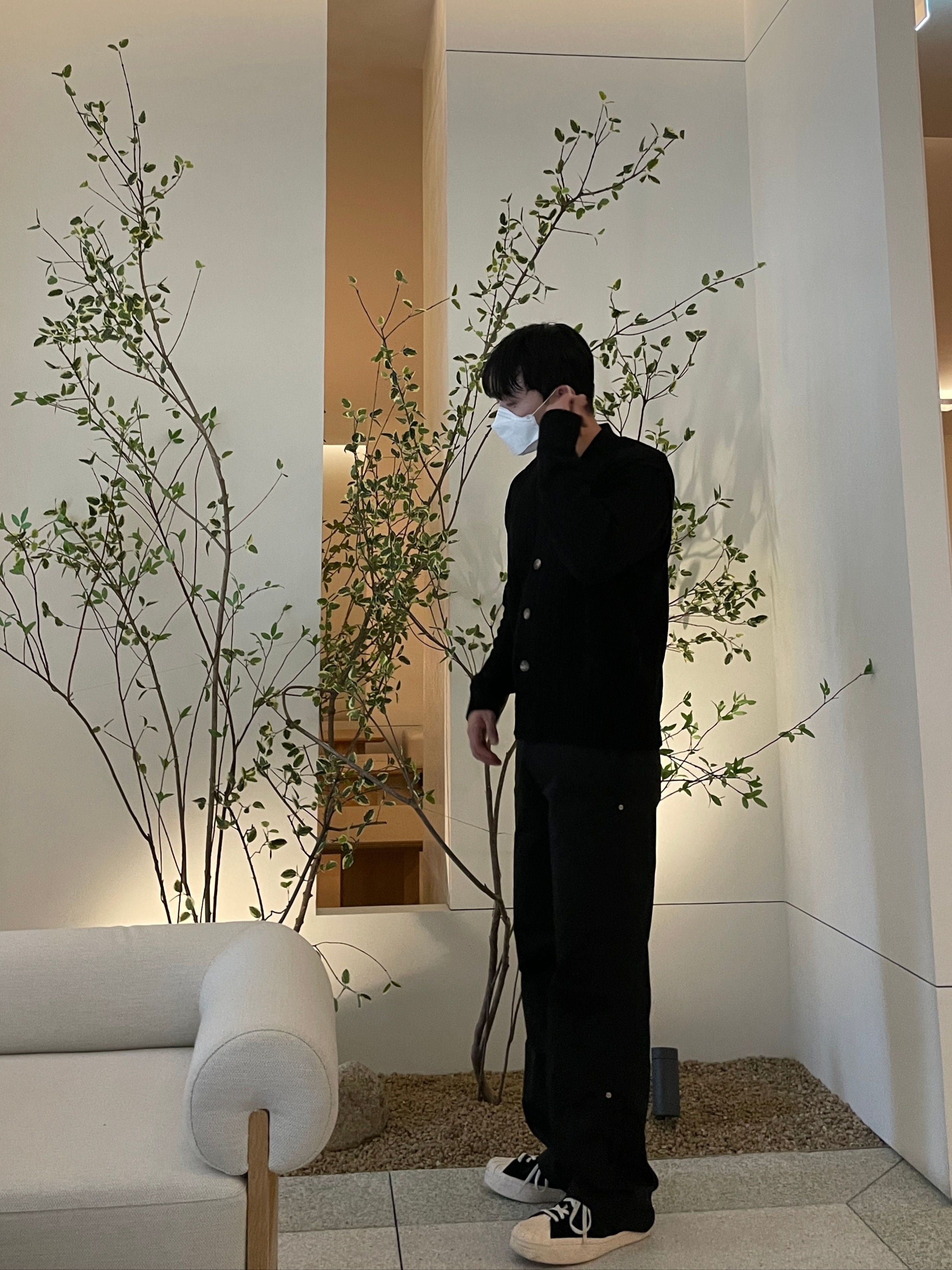 Y-3 Yohji Star Black 착용 스타일 - 3