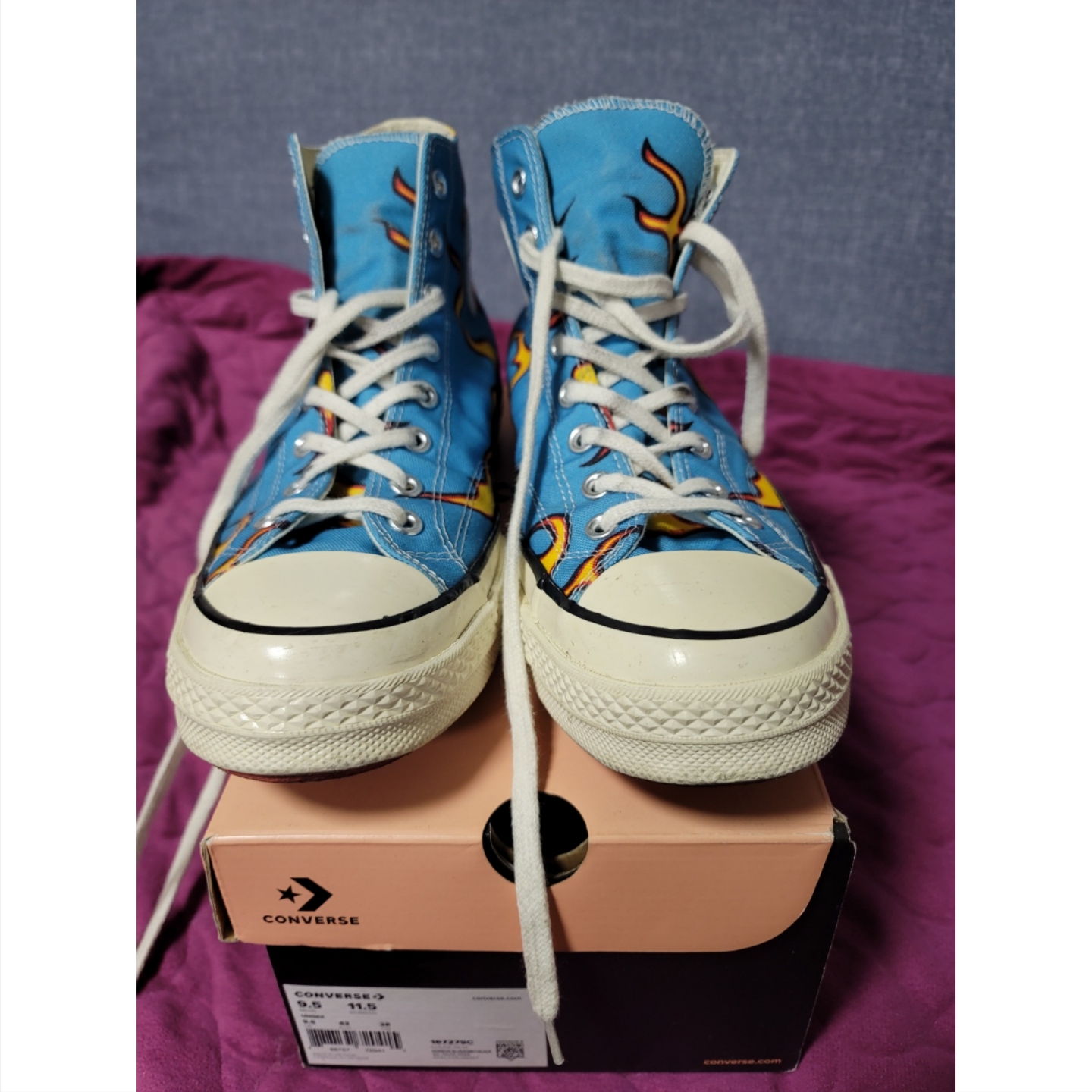 Converse Chuck 70 Ox Vintage Canvas Sedona Red, Converse Chuck 70 Ox Enamel Red 착용 스타일 - 3