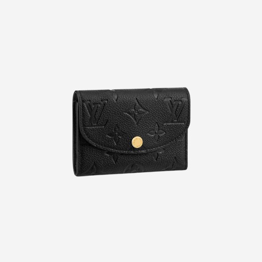 Louis Vuitton Rosalie Coin Purse Monogram Black
