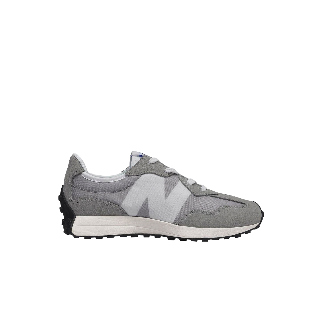 (GS) 뉴발란스 327 그레이 화이트 - W 와이드((GS) New Balance 327 Grey White - W Wide) - 1