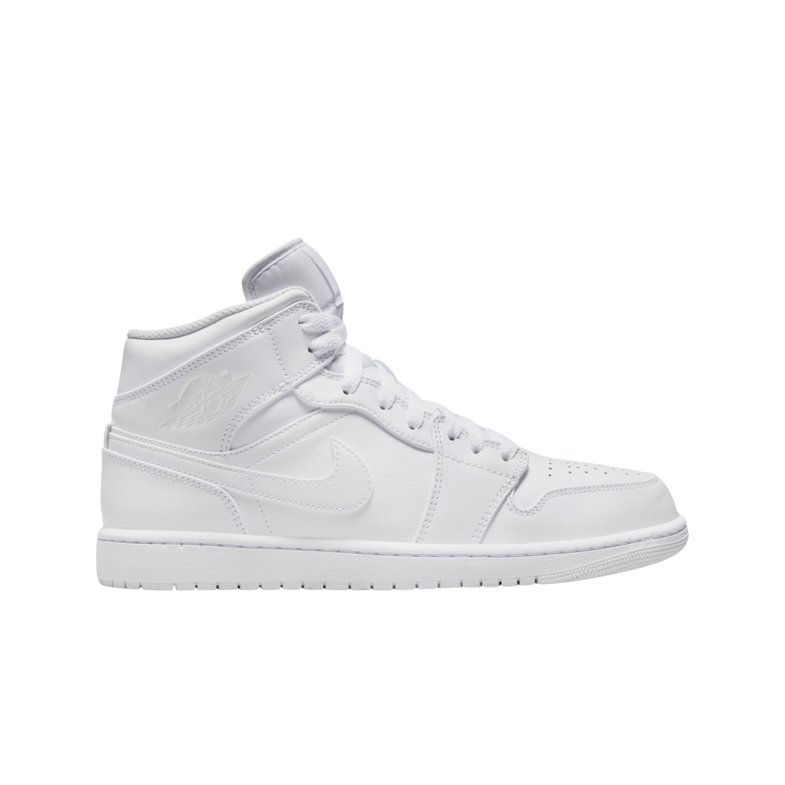 조던 1 미드 트리플 화이트 2022(Jordan 1 Mid Triple White 2022)