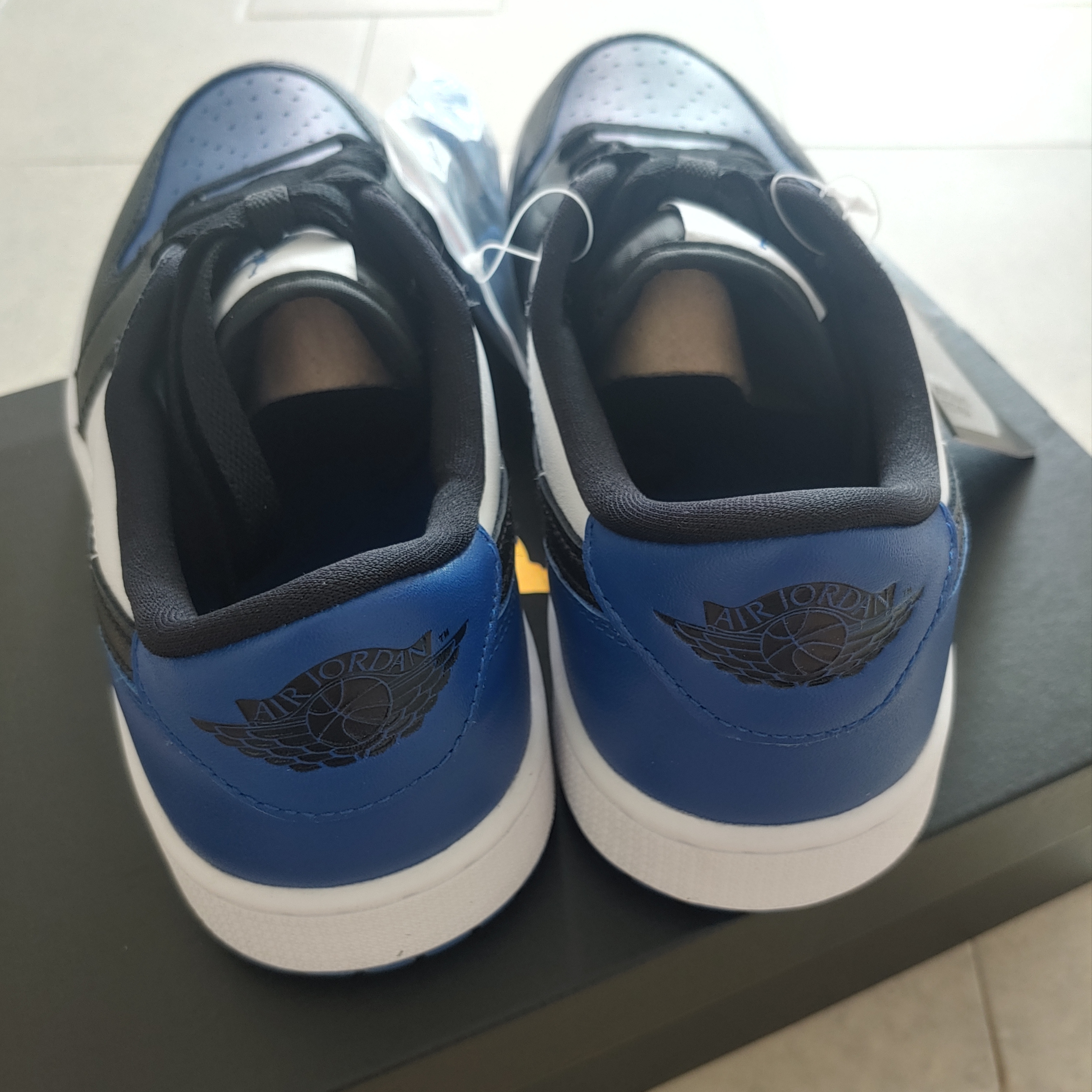 Jordan 1 Low Golf Sport Royal 착용 스타일 - 4