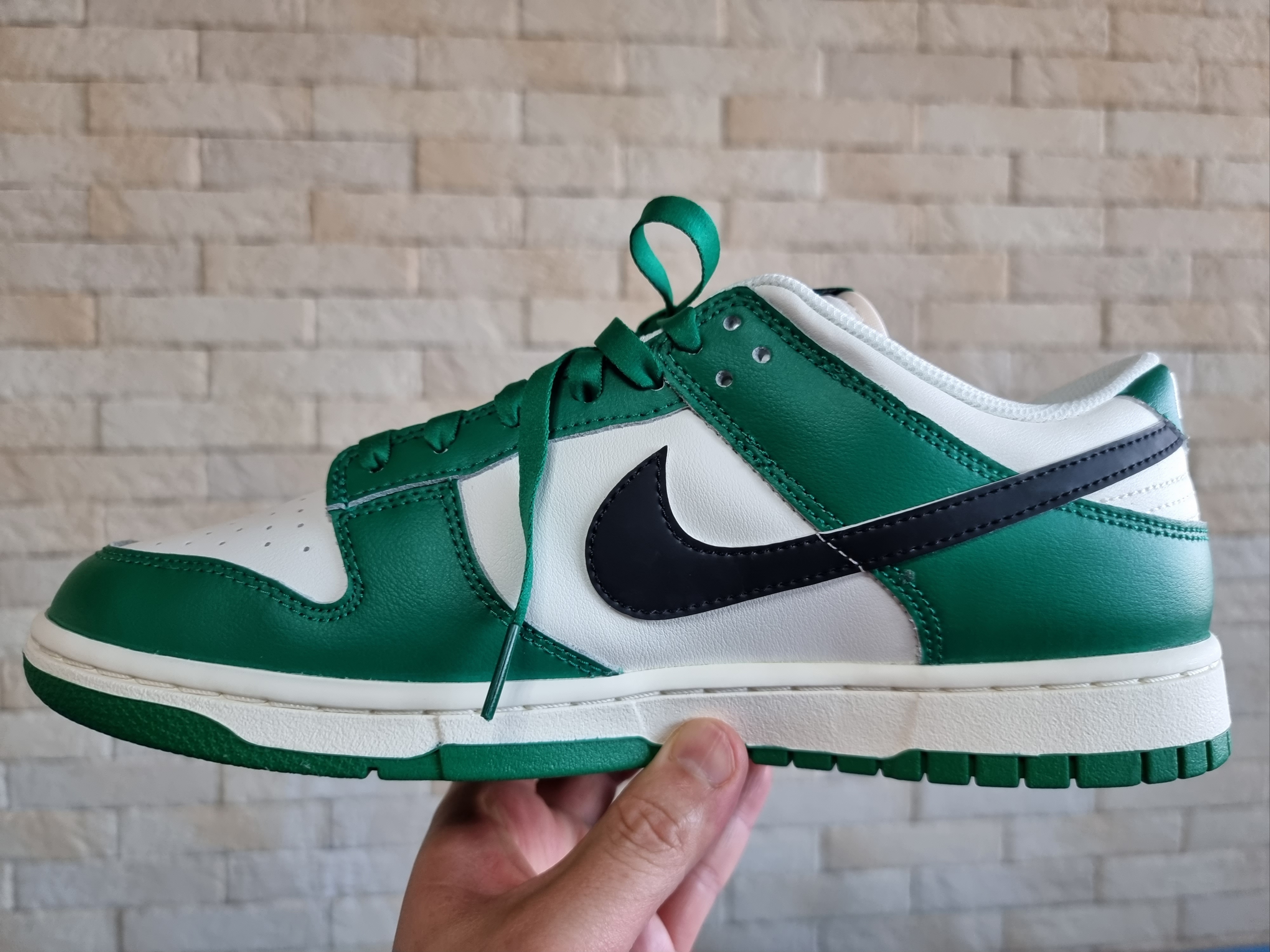 Nike Dunk Low Retro SE Jackpot Malachite 착용 스타일 - 3