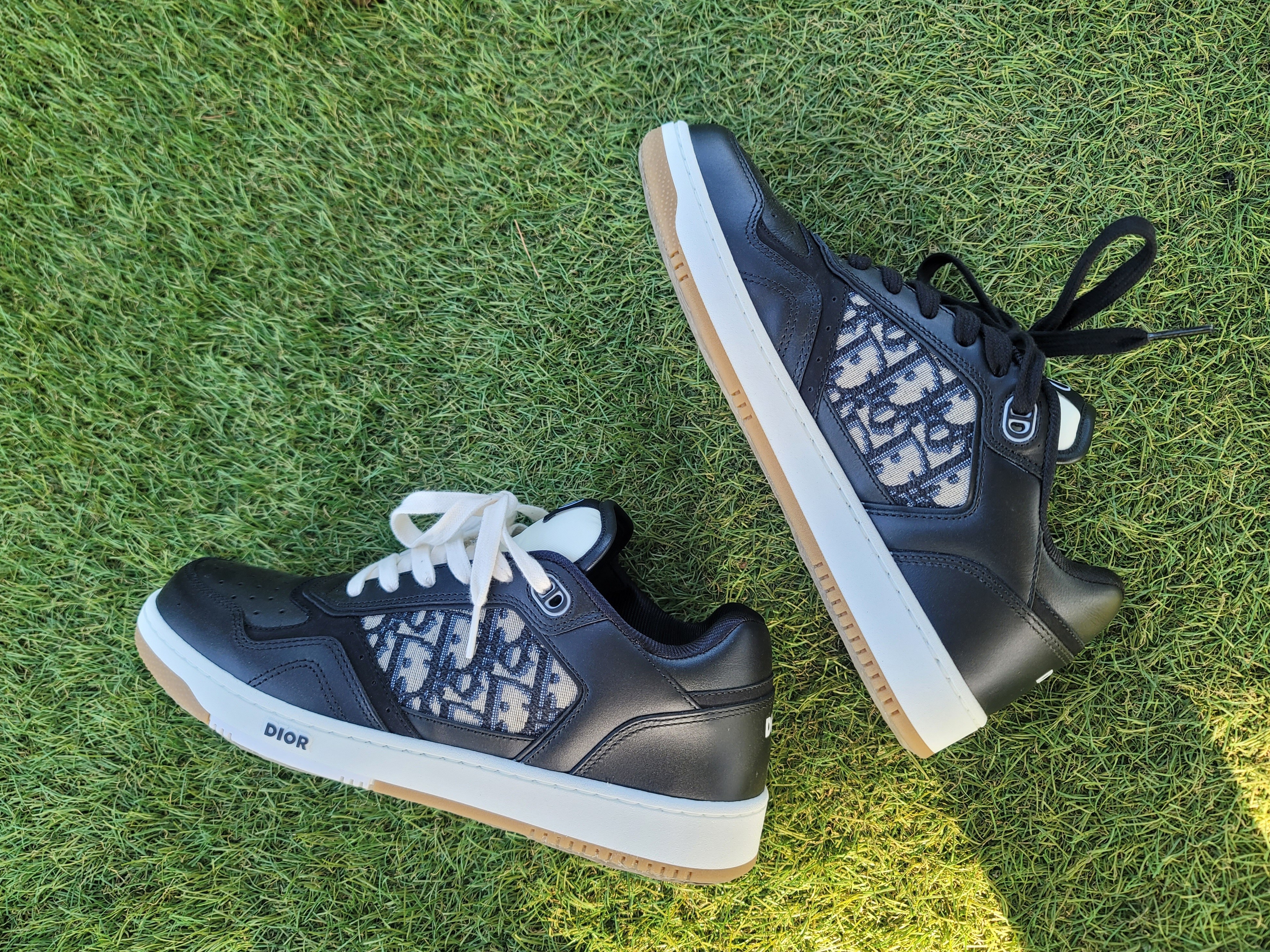 Dior B27 Low-Top Sneakers Black 착용 스타일
