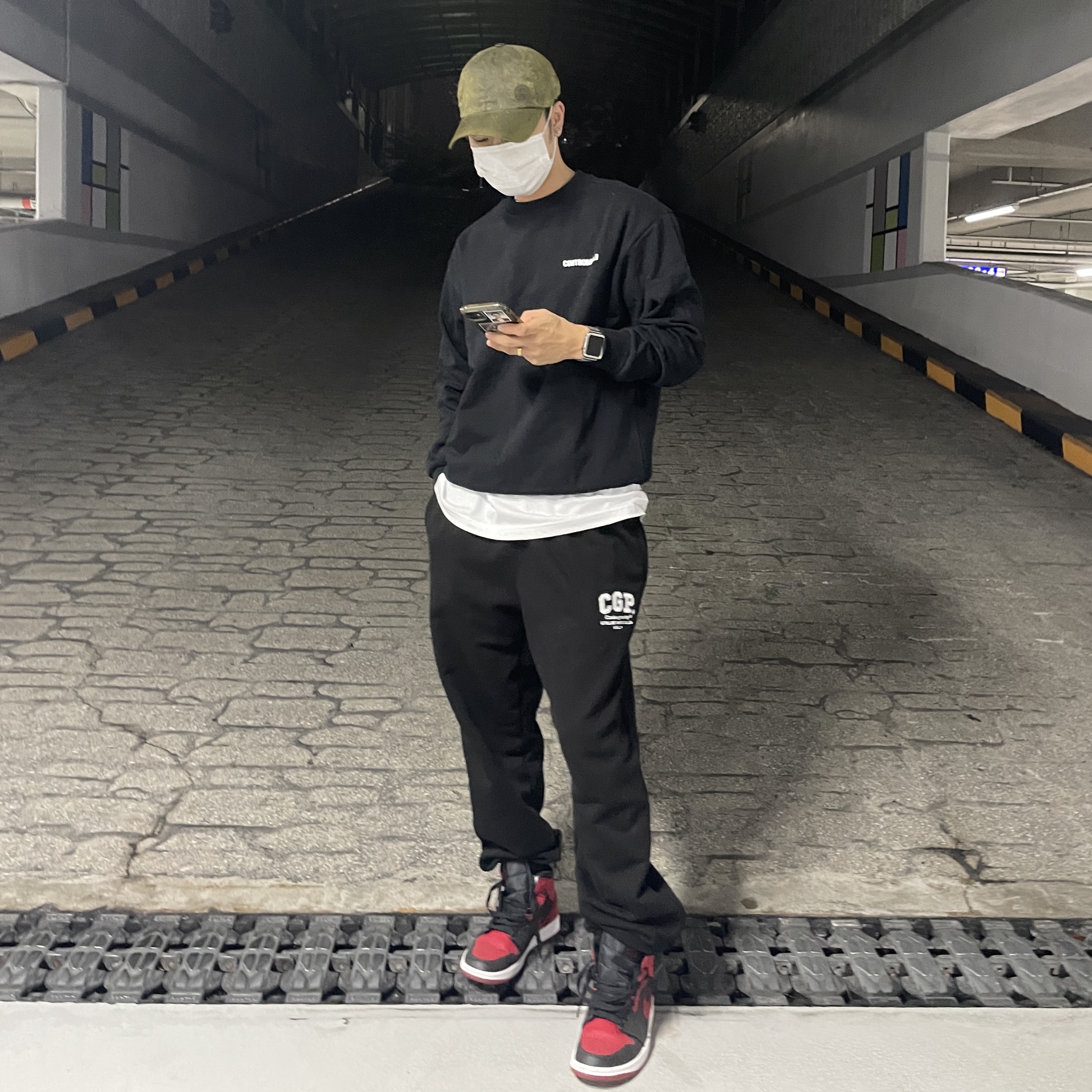 Jordan 1 Mid Bred Banned 2020 착용 스타일