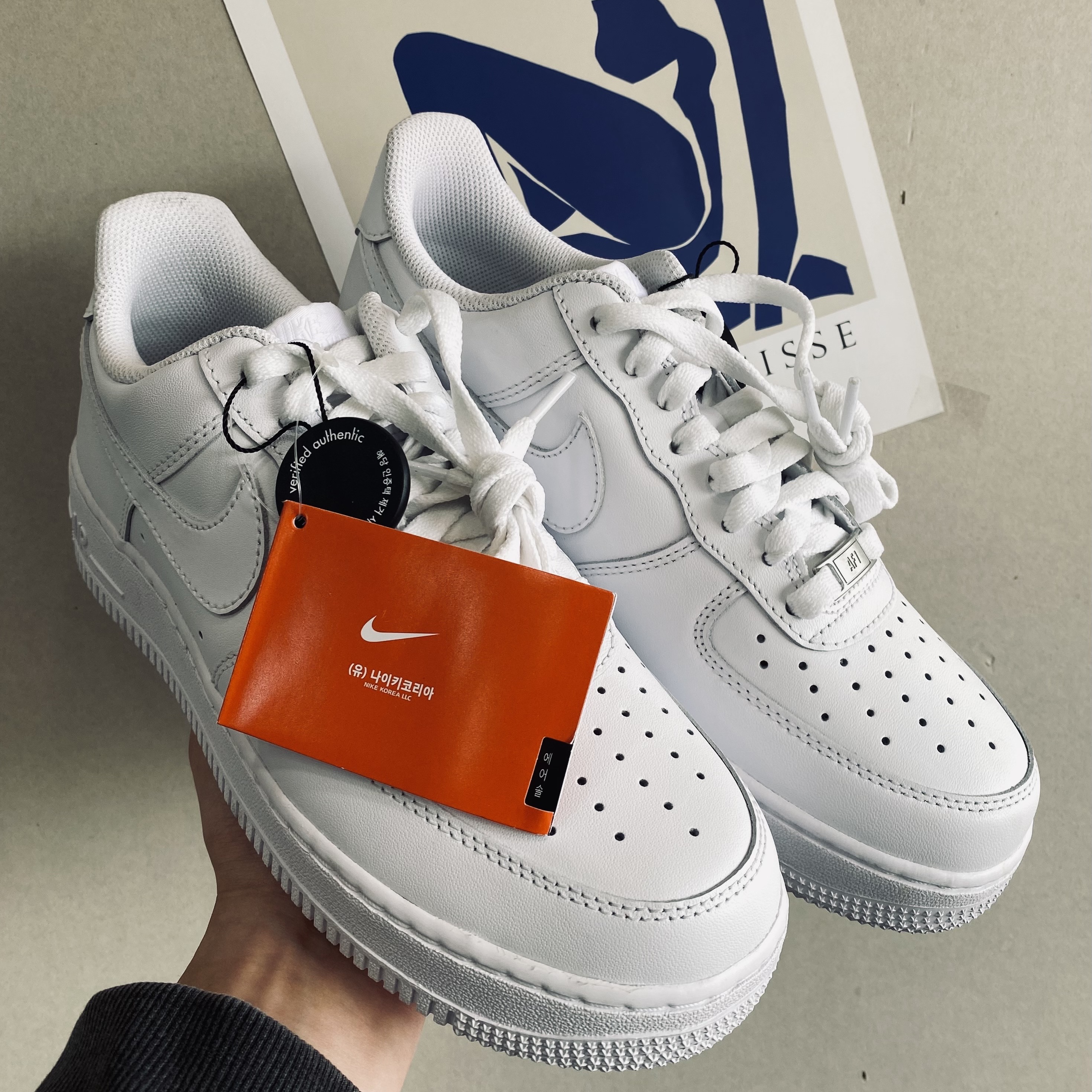 Nike Air Force 1 '07 Low White 착용 스타일