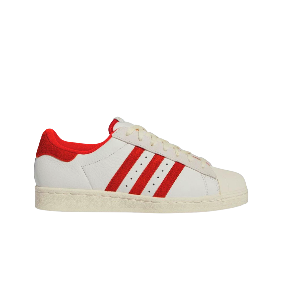 아디다스 슈퍼스타 82 클라우드 화이트 비비드 레드(Adidas Superstar 82 Cloud White Vivid Red)