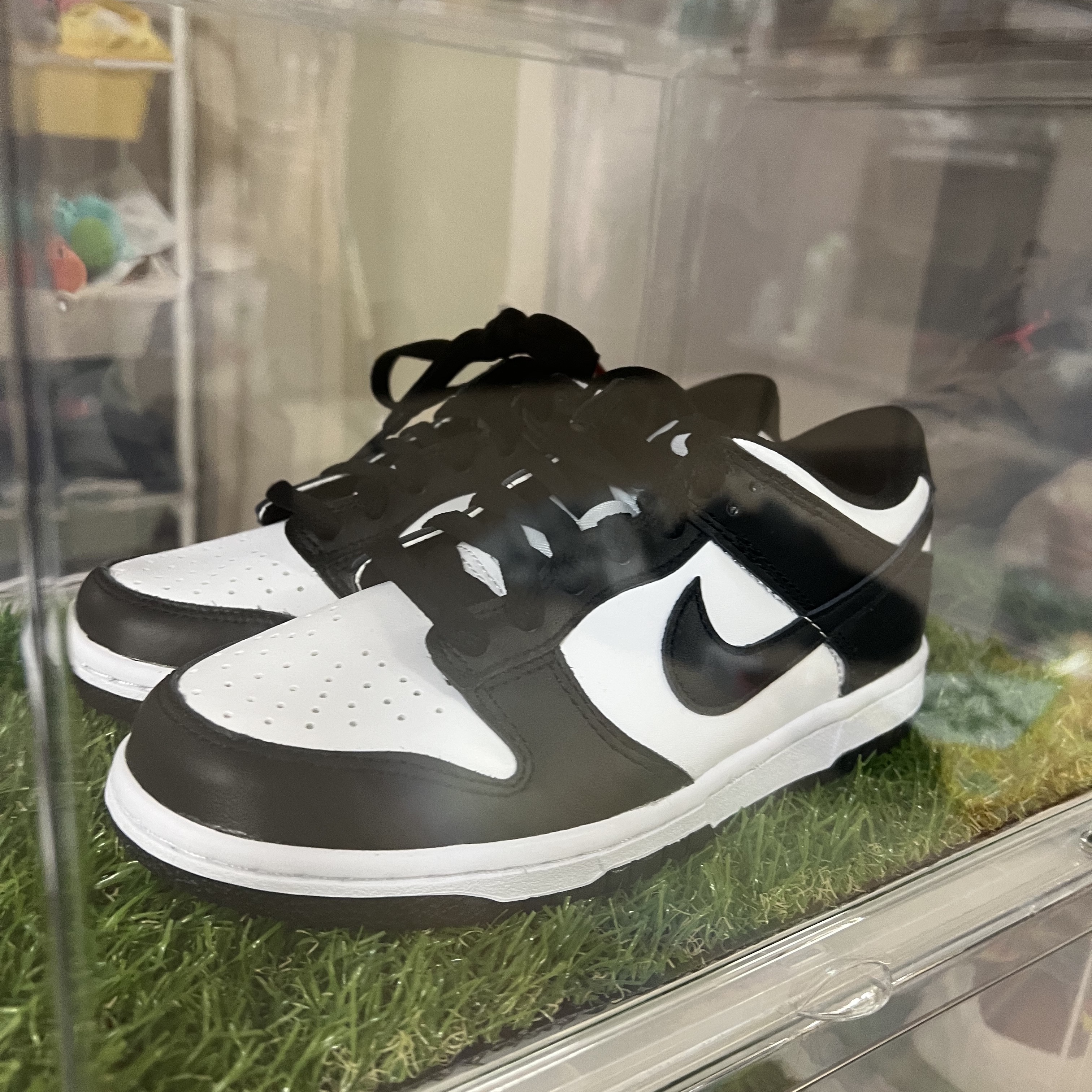(GS) Nike Dunk Low Black 착용 스타일