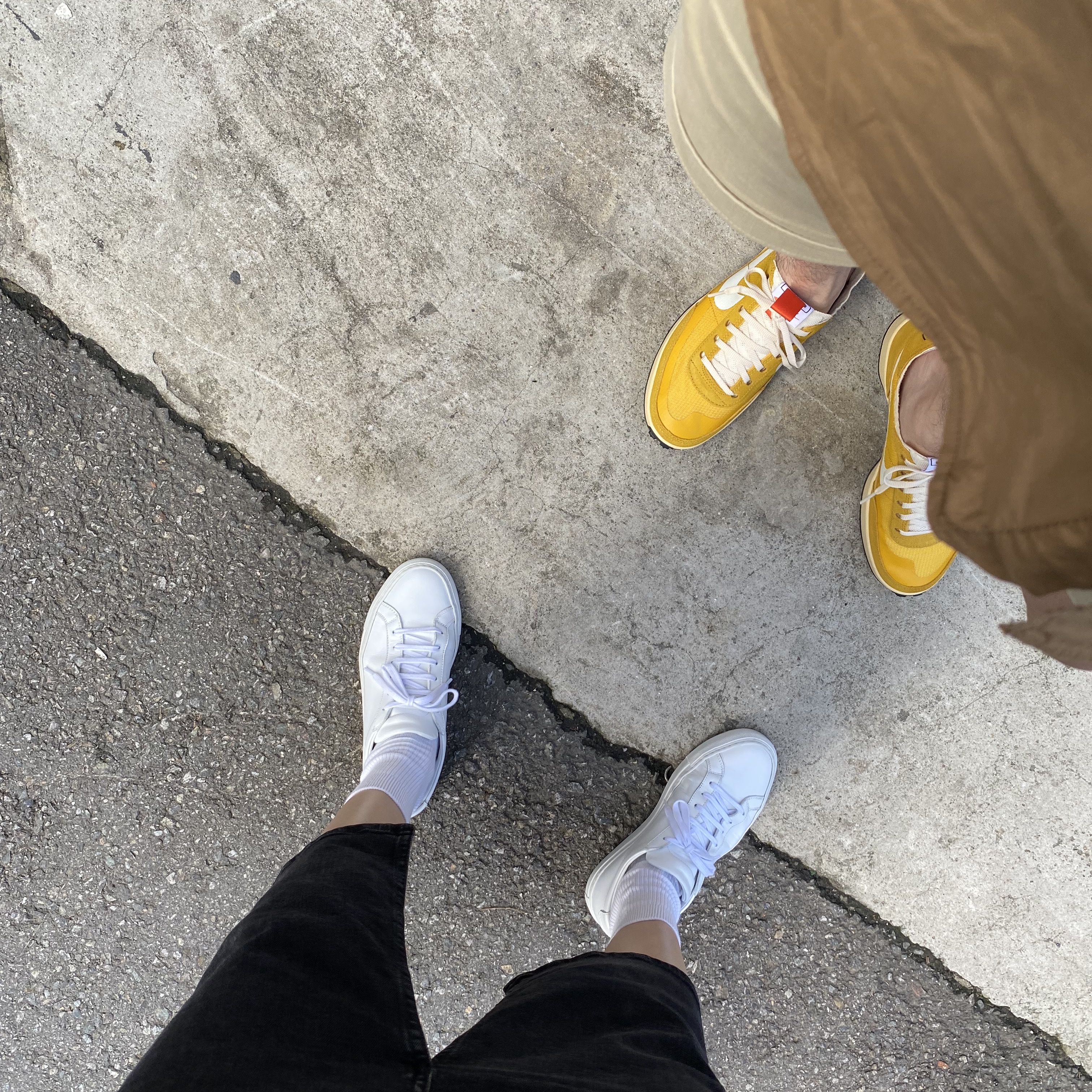 Nike x Tom Sachs General Purpose Shoe Archive, Common Projects Original Achilles Low White 착용 스타일