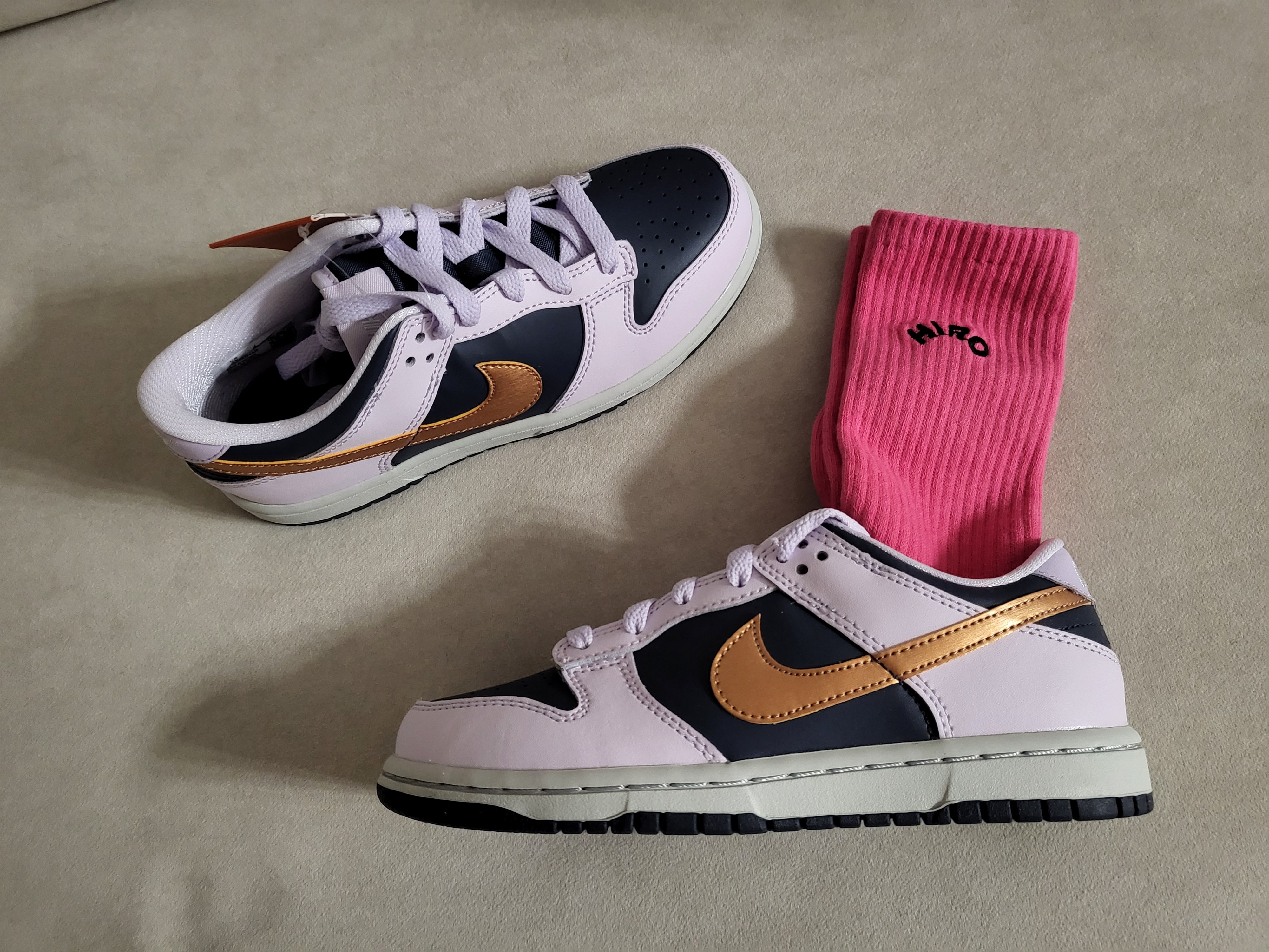(PS) Nike Dunk Low SE Metallic Copper 착용 스타일