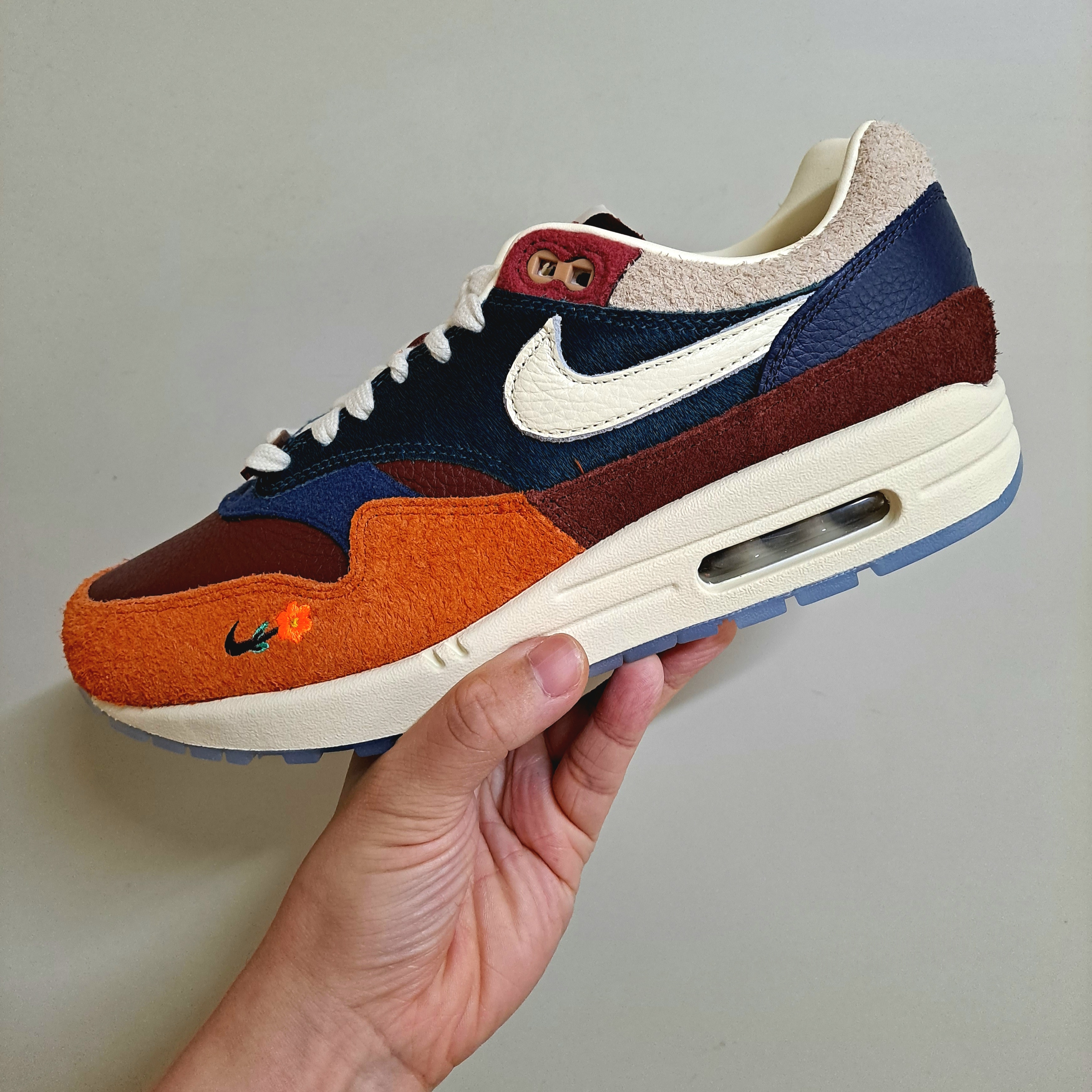 Nike x Kasina Air Max 1 SP Won-Ang Orange 착용 스타일 - 2