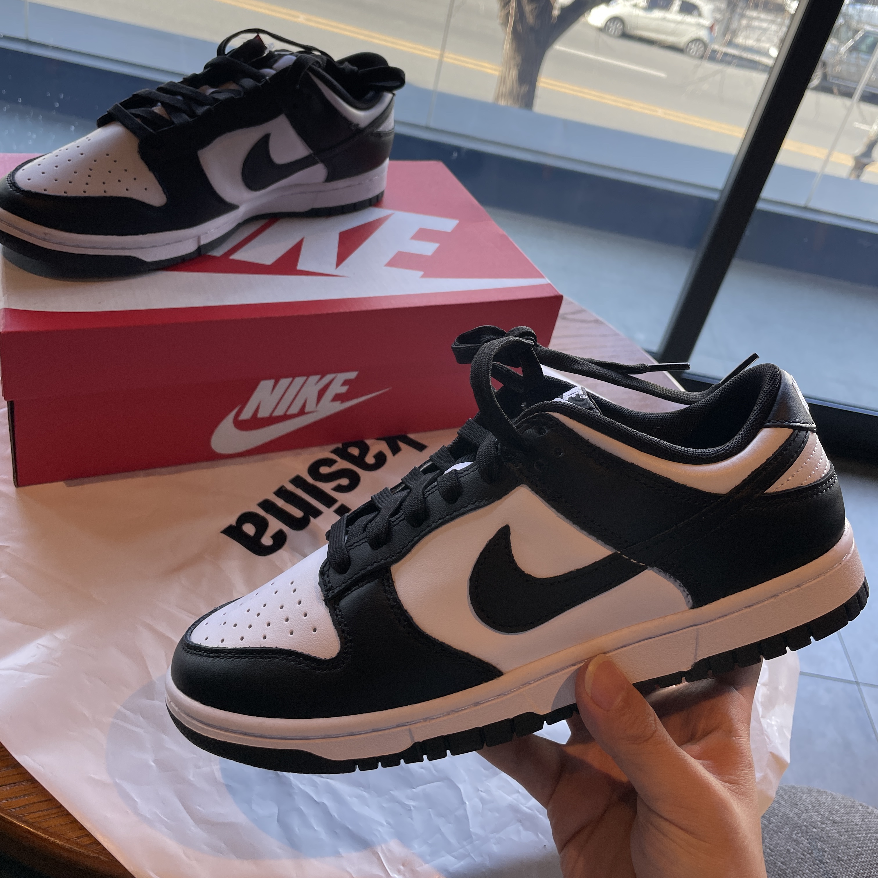 Nike Dunk Low Retro Black 착용 스타일