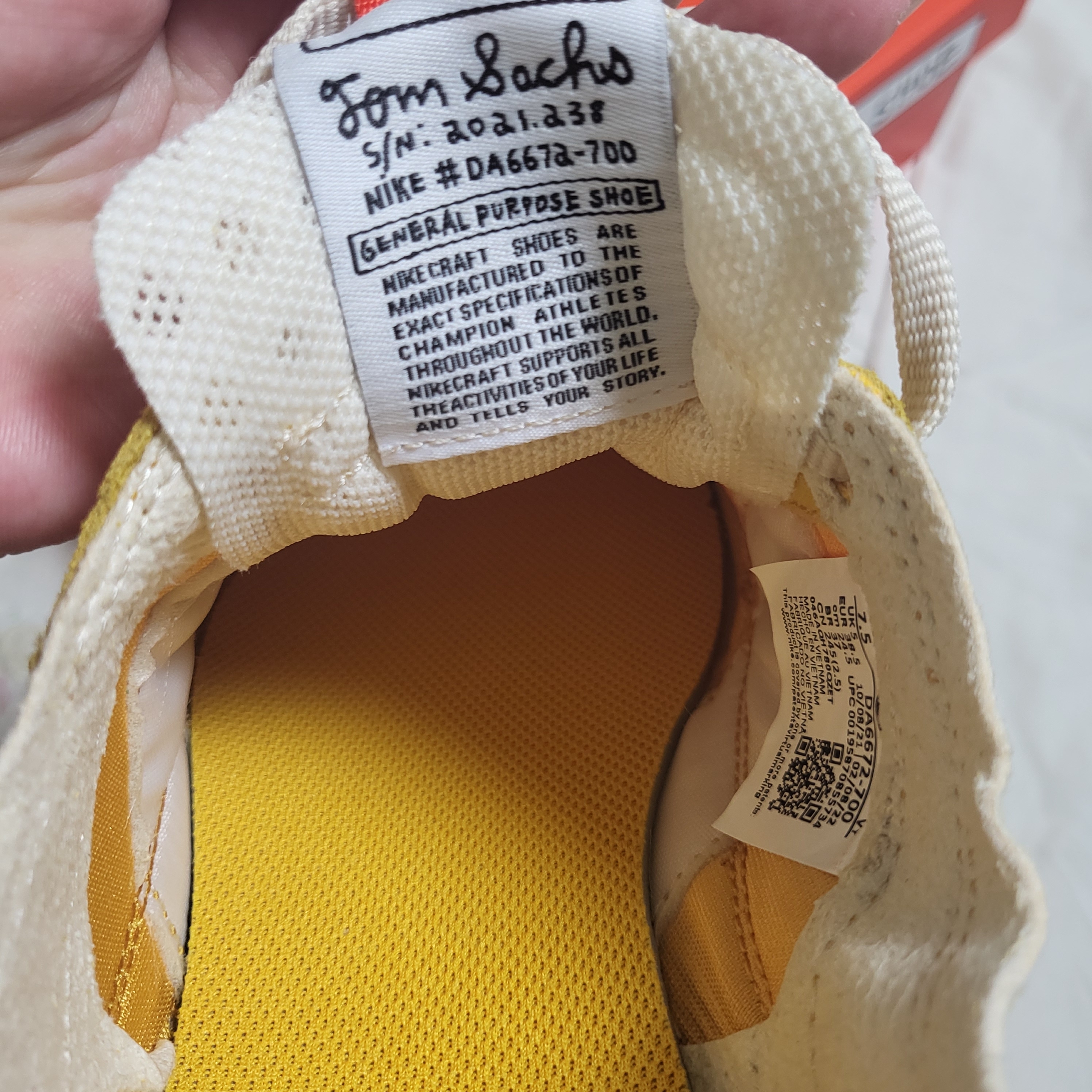 Nike x Tom Sachs General Purpose Shoe Archive 착용 스타일 - 3