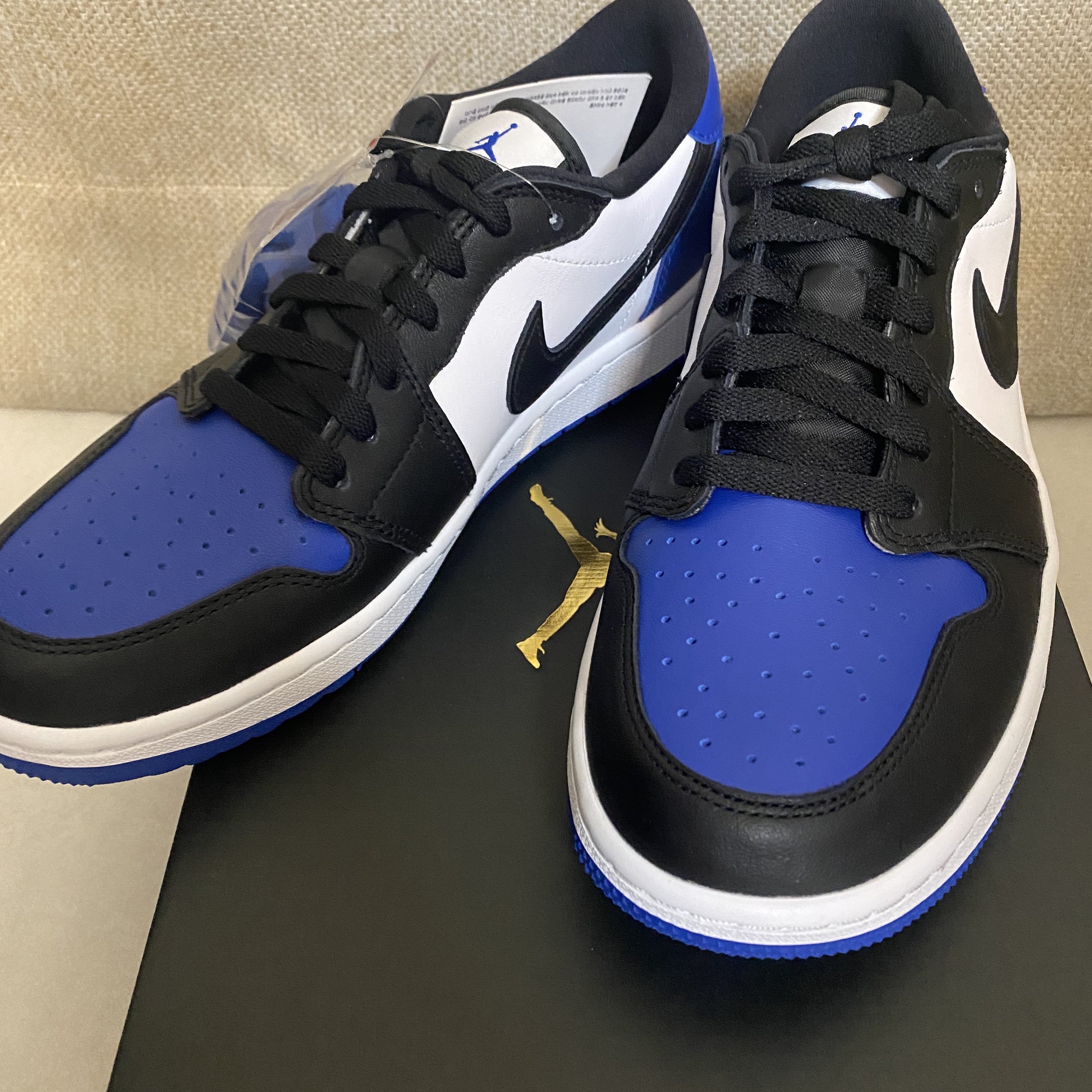 Jordan 1 Low Golf Sport Royal ์ฐฉ์ฉ ์คํ์ผ - 2