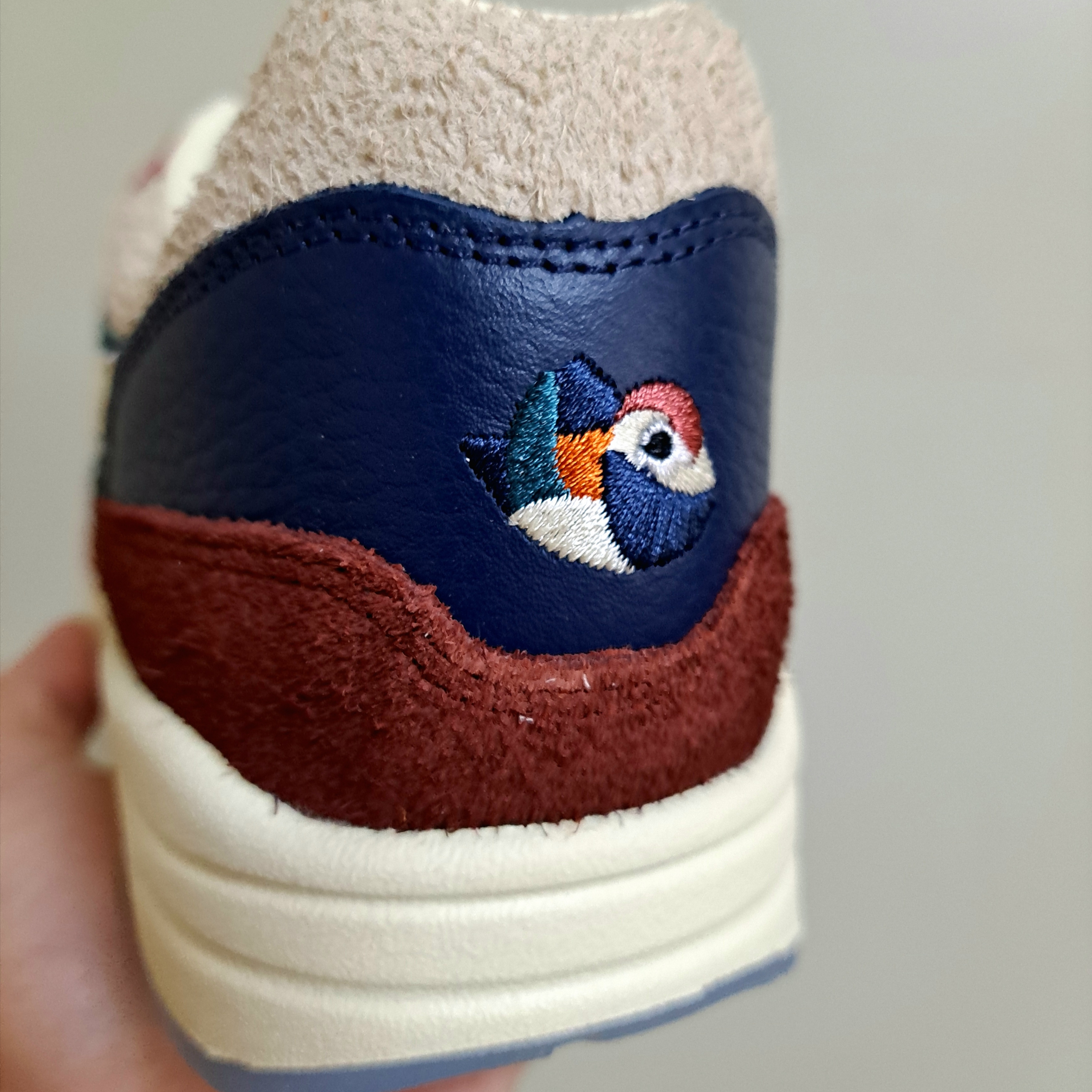 Nike x Kasina Air Max 1 SP Won-Ang Orange 착용 스타일 - 4