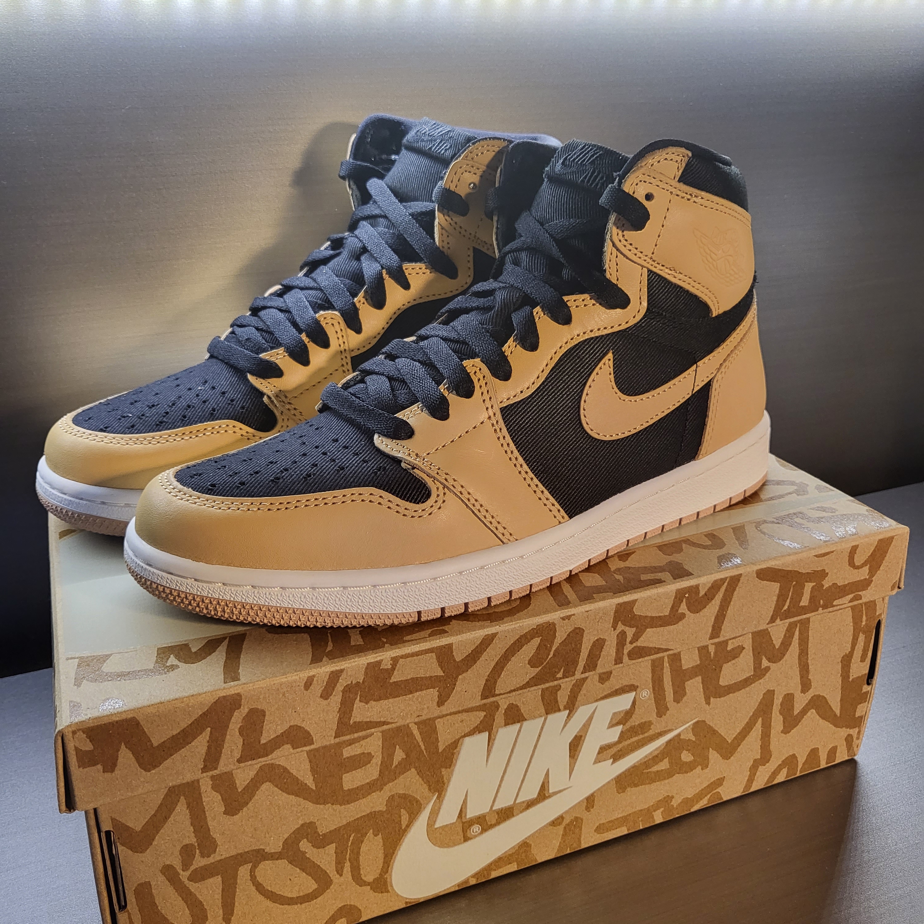 Jordan 1 Retro High OG Vachetta Tan 착용 스타일