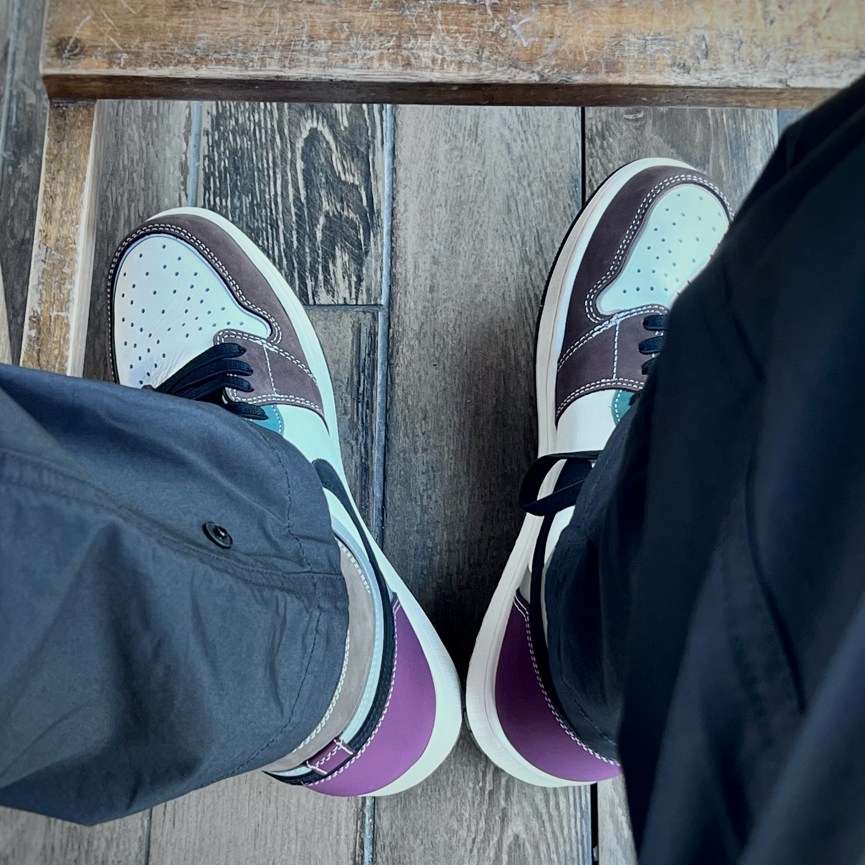 Jordan 1 Retro High OG Craft 착용 스타일 - 1