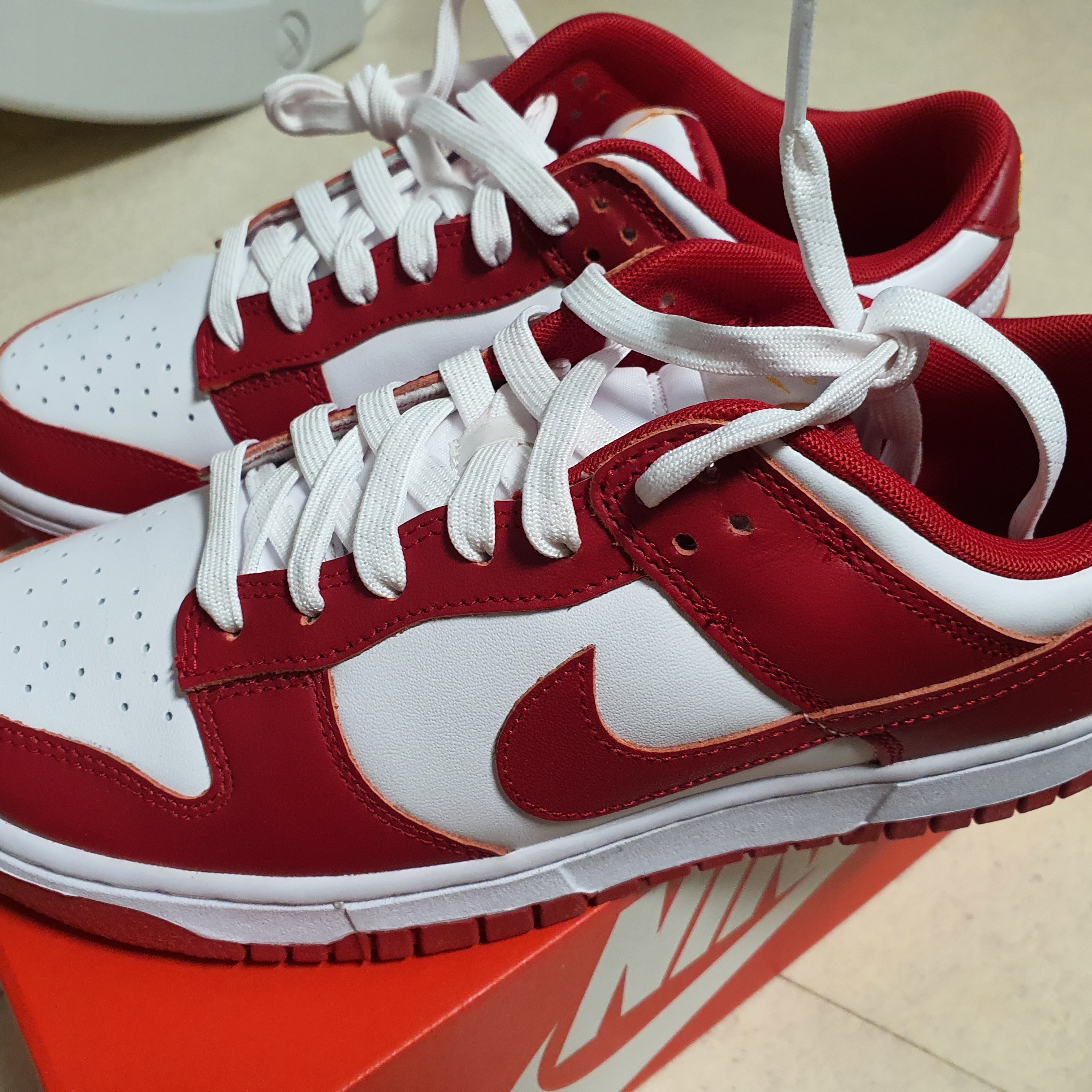 Nike Dunk Low Retro Gym Red 착용 스타일