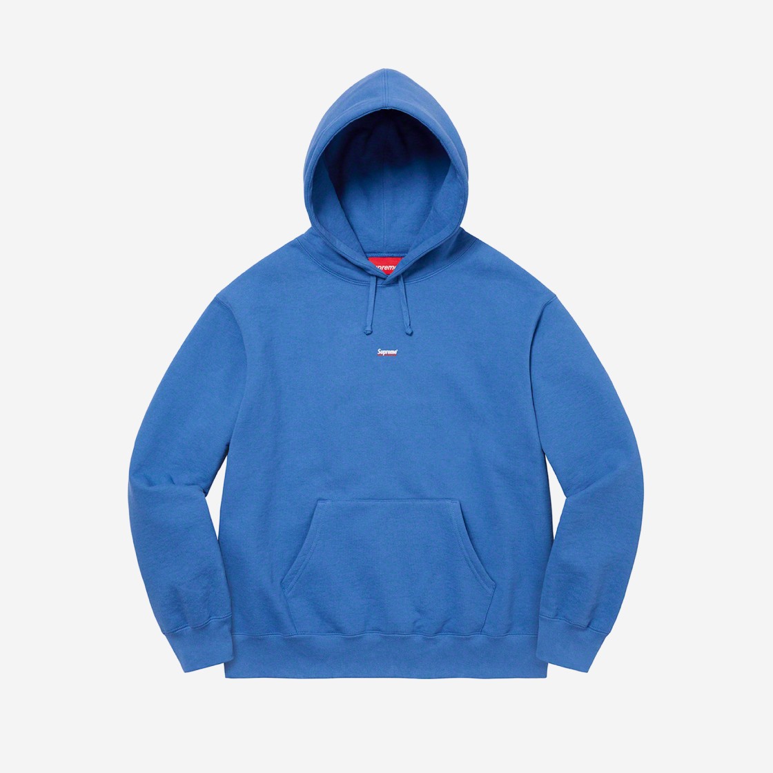 Supreme Underline Hooded Sweatshirt Washed Royal - 22FW 상세 이미지 1