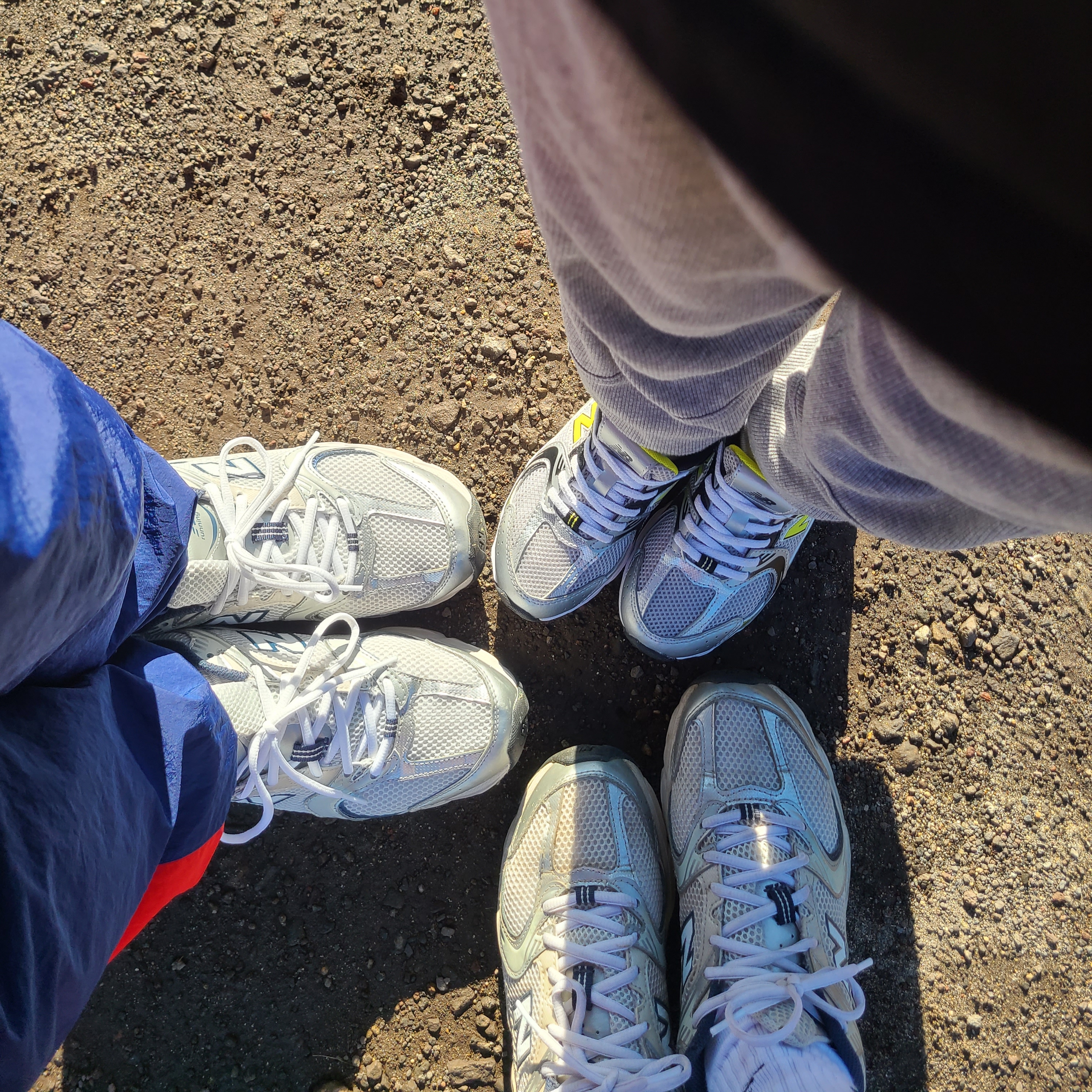 New Balance 530 Steel Grey, New Balance 530 Silver 착용 스타일