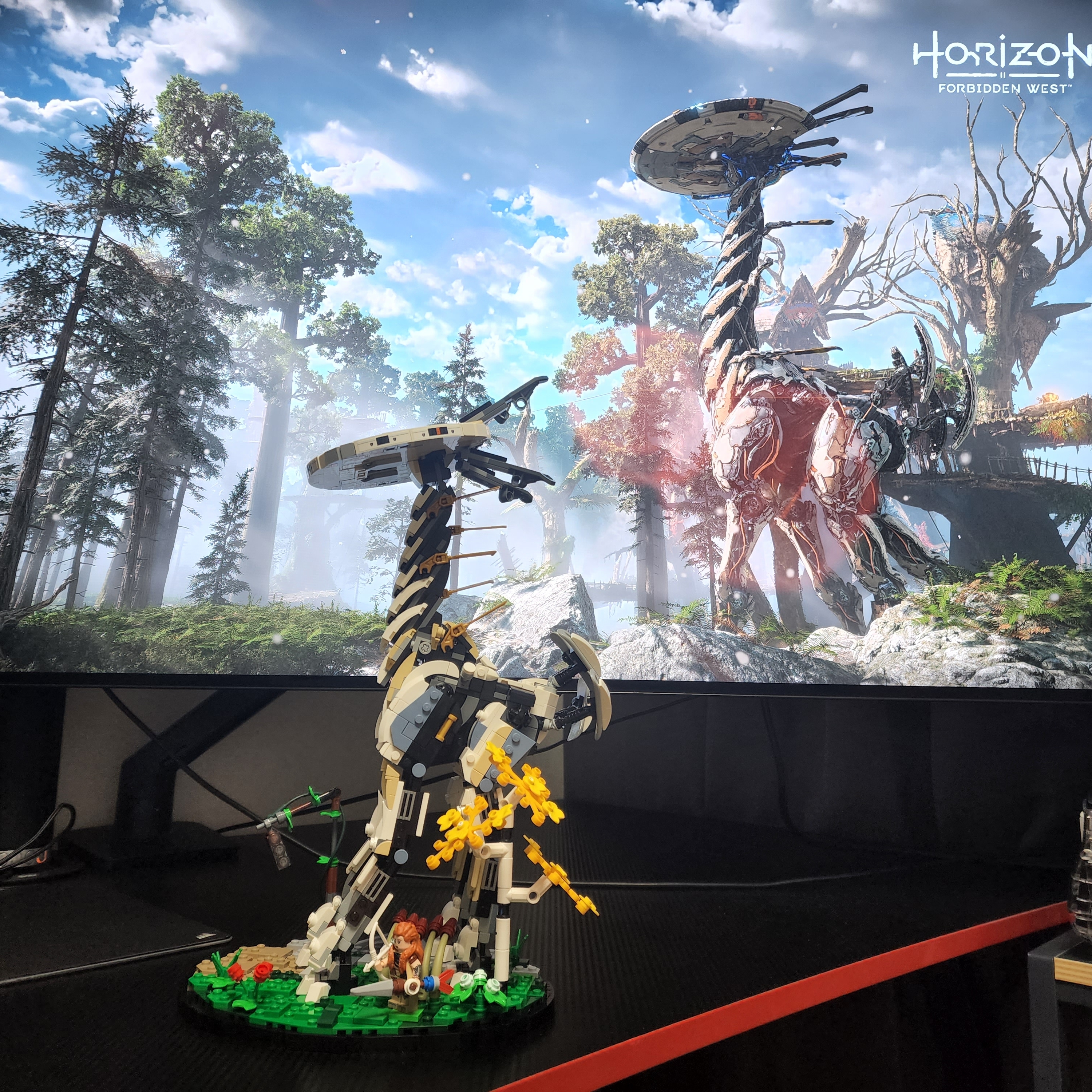 Lego Horizon Forbidden West Tallneck 착용 스타일