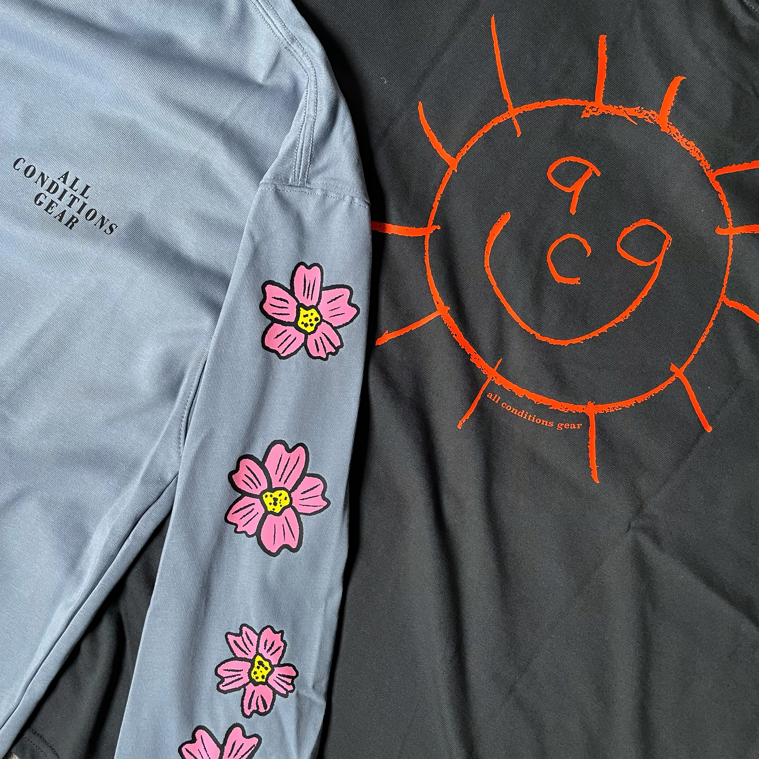 Nike ACG Sunshine T-Shirt Dark Smoke Grey - Asia 착용 스타일