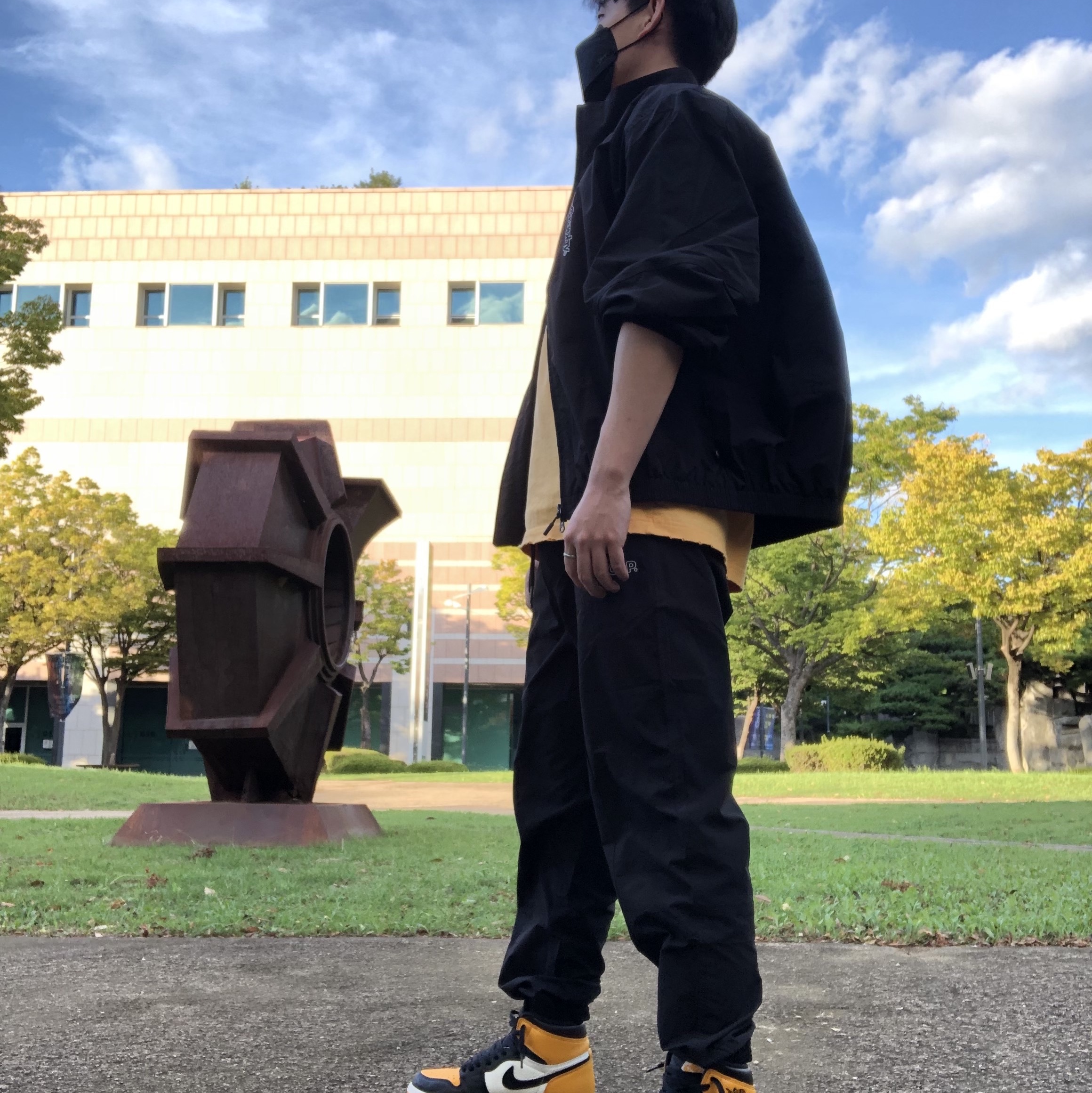 Jordan 1 Retro High OG Taxi 착용 스타일