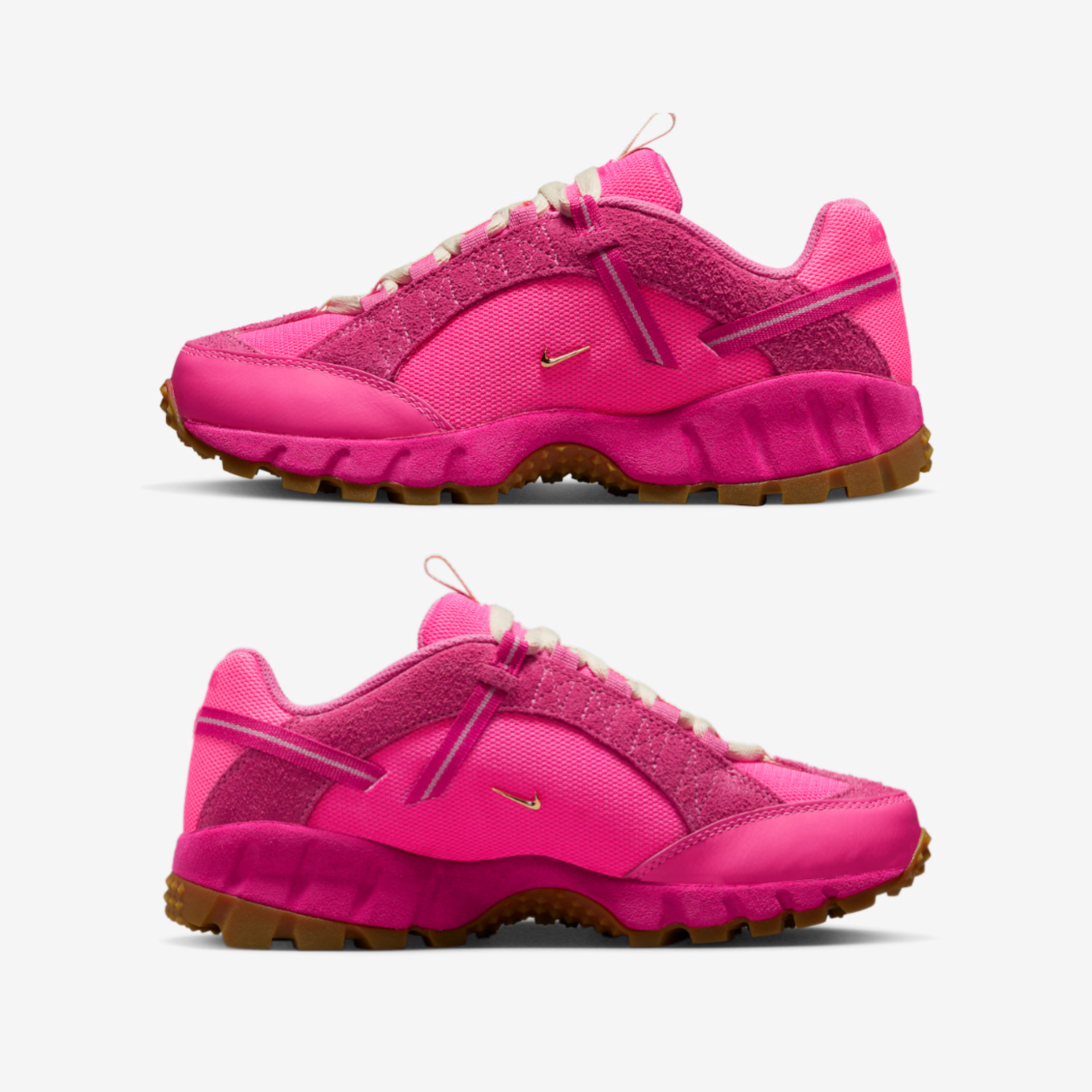 Nike x Jacquemus Air Humara LX Pink Flash 착용 스타일 - 3