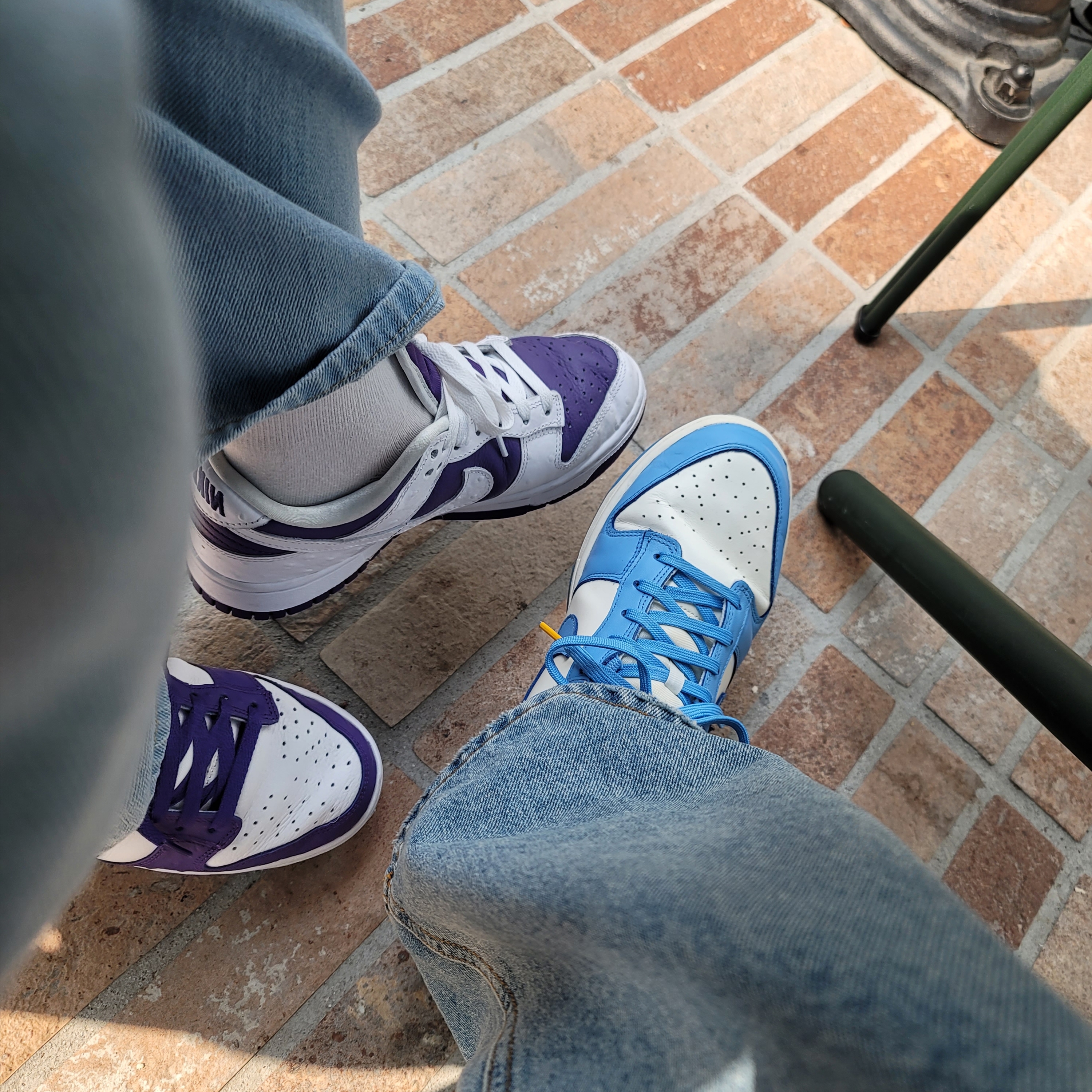(W) Nike Dunk Low Coast, (W) Nike Dunk Low SE Flip 착용 스타일