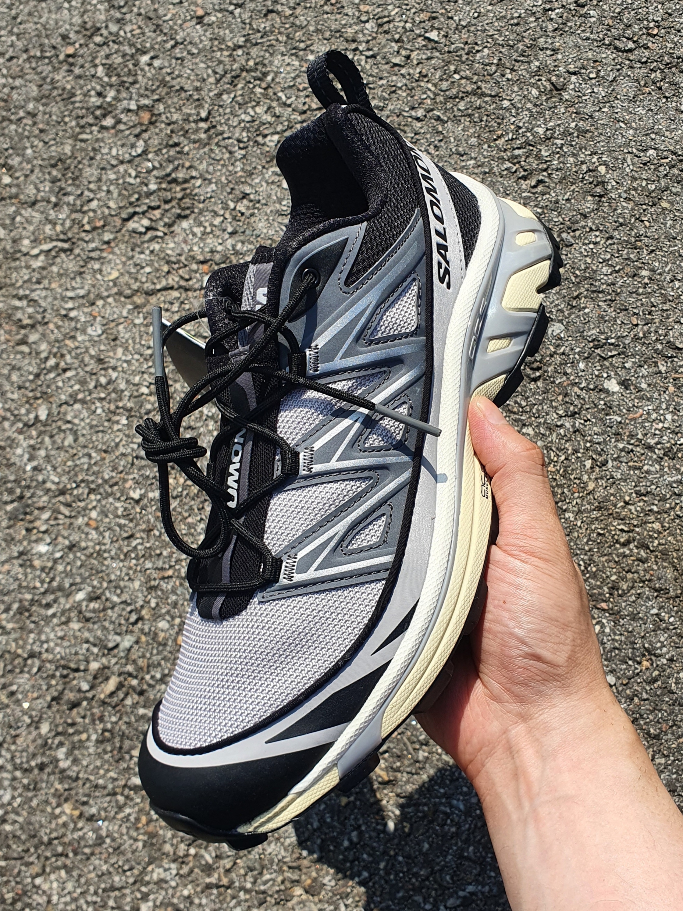Salomon XT-6 Expanse Alloy Quiet Shade 착용 스타일 - 1